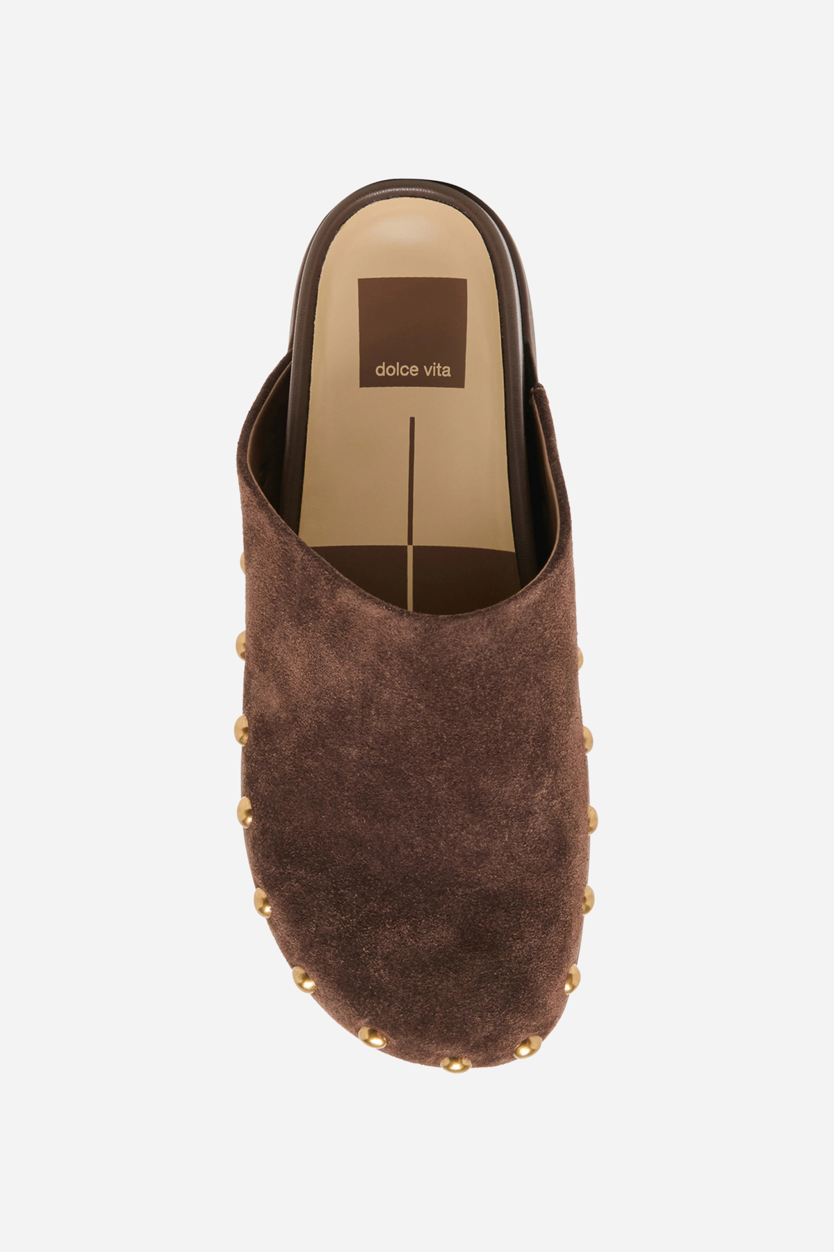Dolce Vita - Joney Stud Mule - Dk Brown Suede