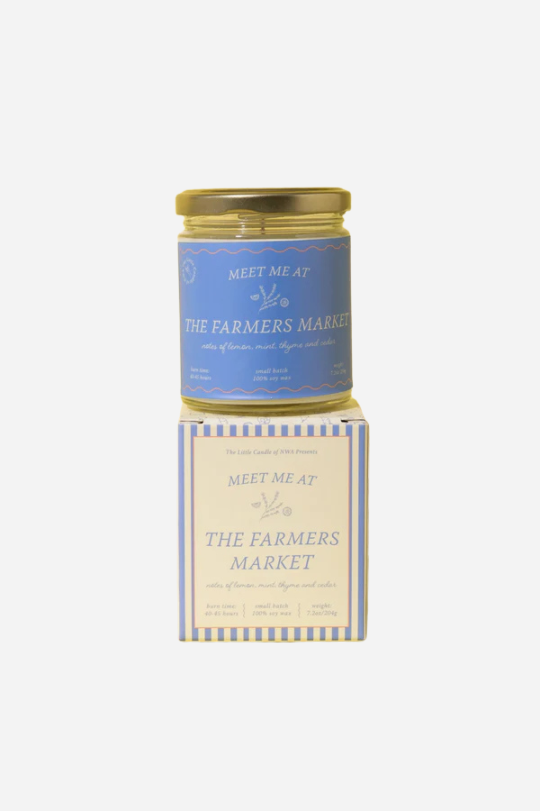 Meet Me At the Farmers Market Candle - The Little Candle of NWA