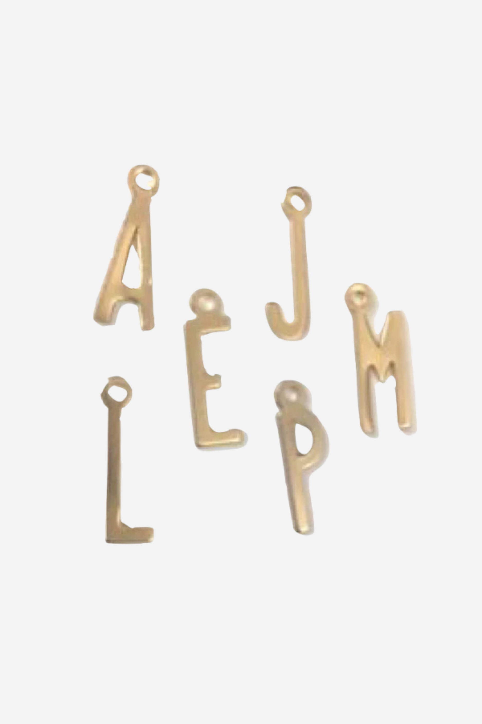 FARRAH B Skinny Initial Charm