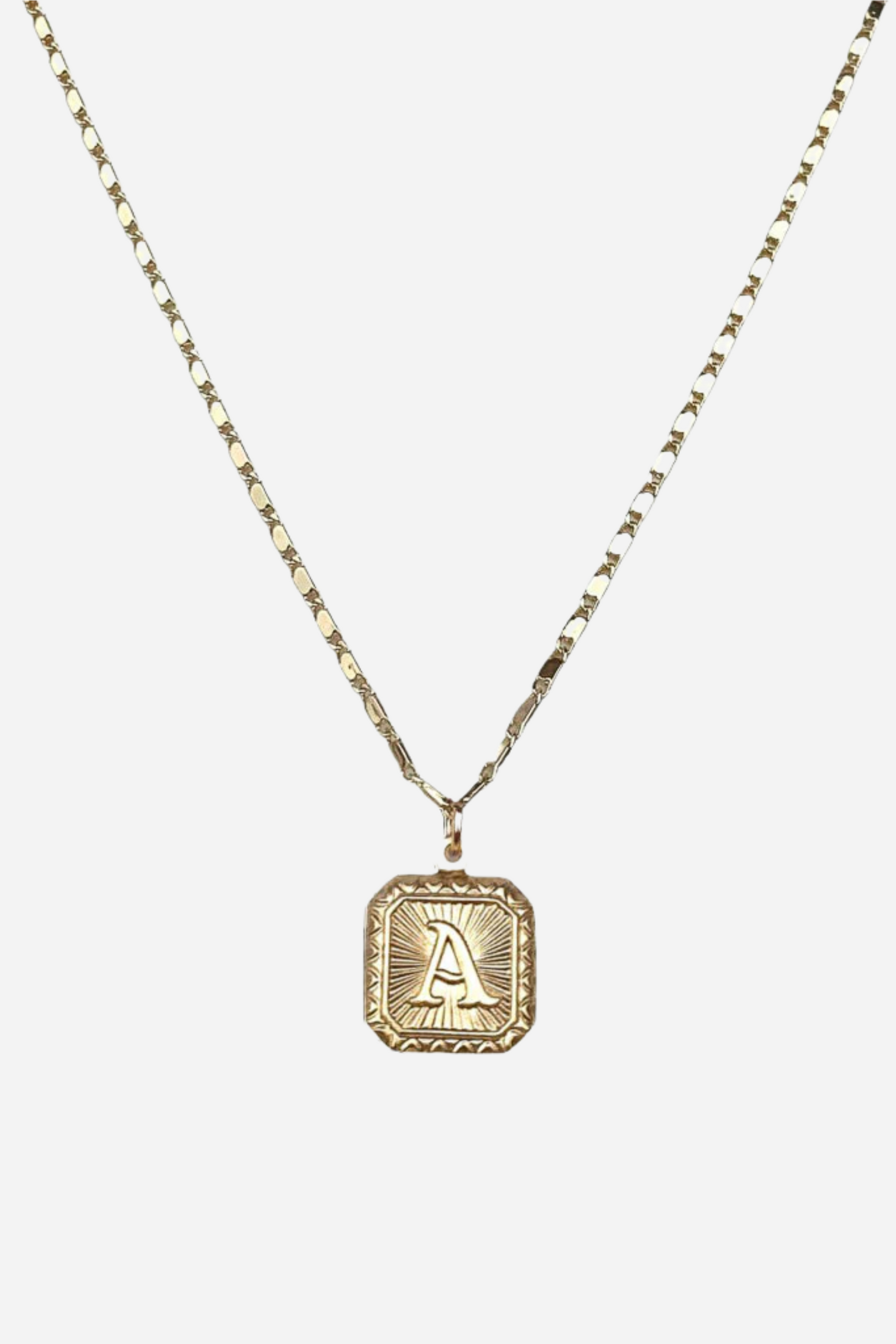 Farrah B Beloved Initial Necklace