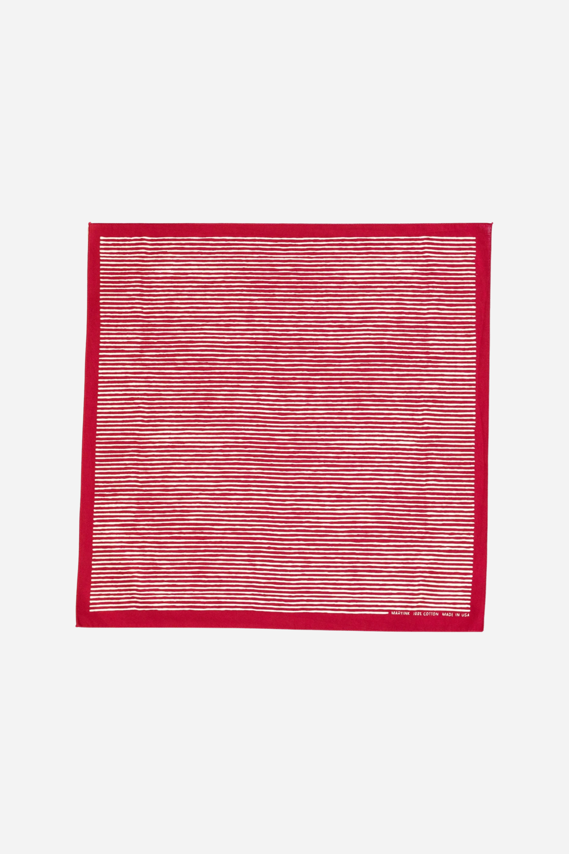 Red Striped Bandana