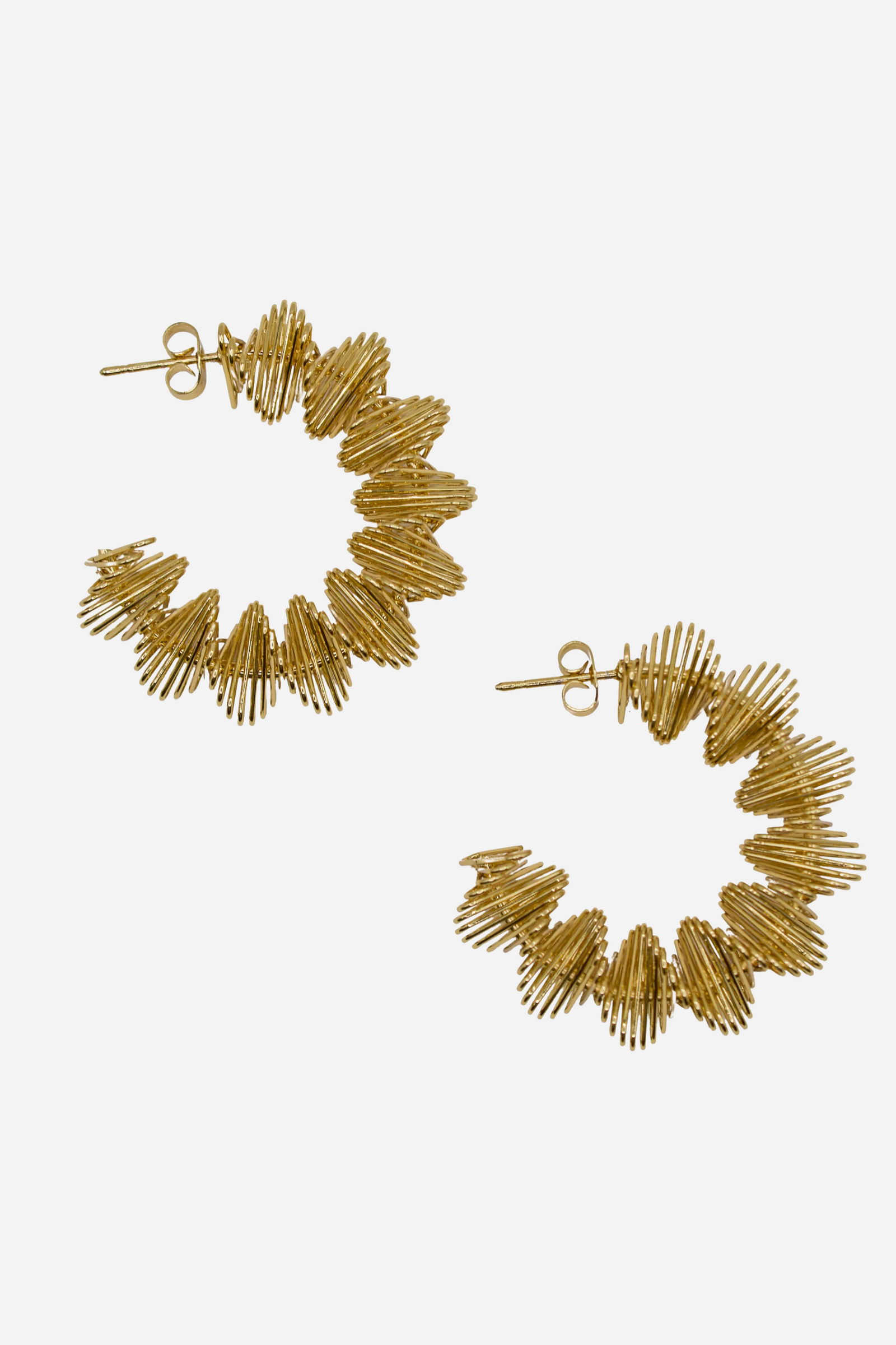 18K Cecilia Hoop Earrings