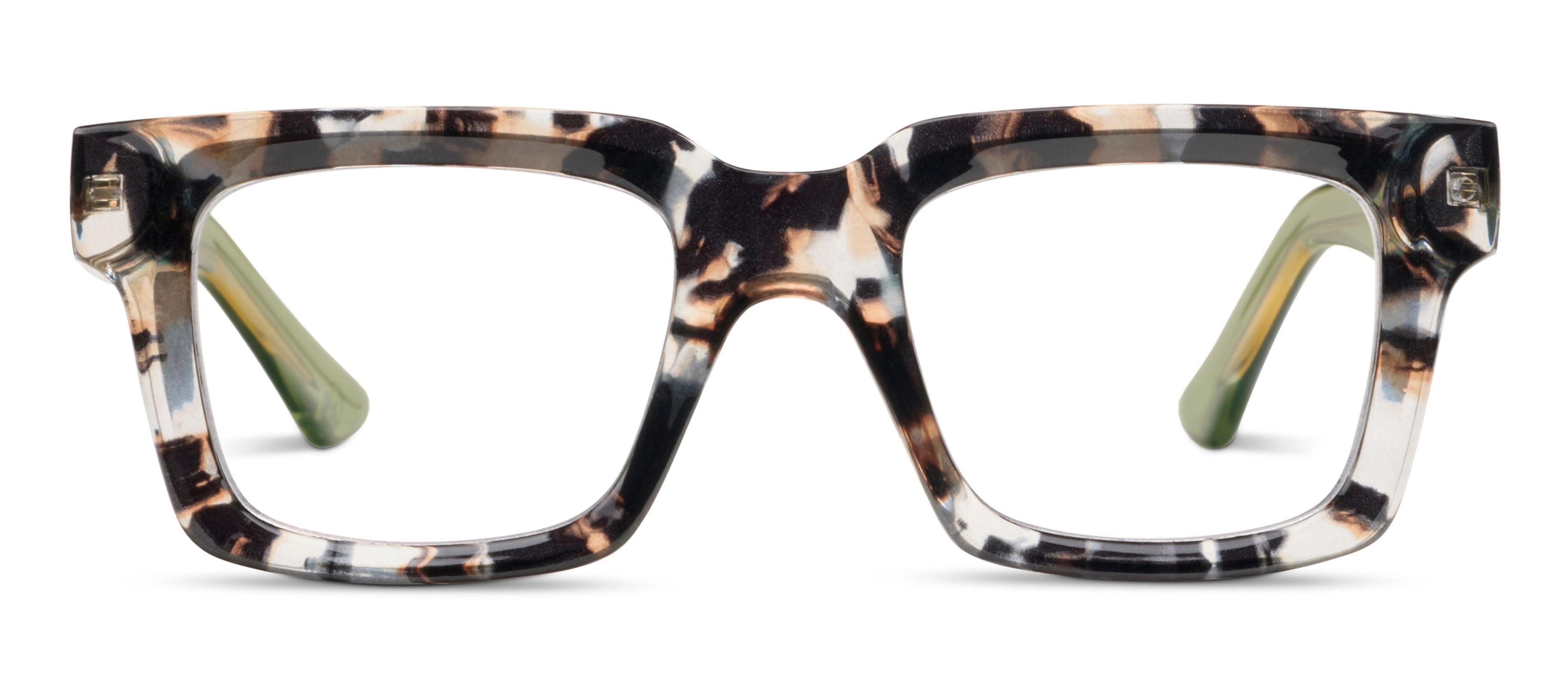 Peepers - Spotlight Blue Light Glasses - Sand Quartz/Green