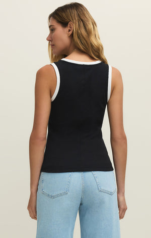 Z Supply Sirena Colorblock Rib Tank