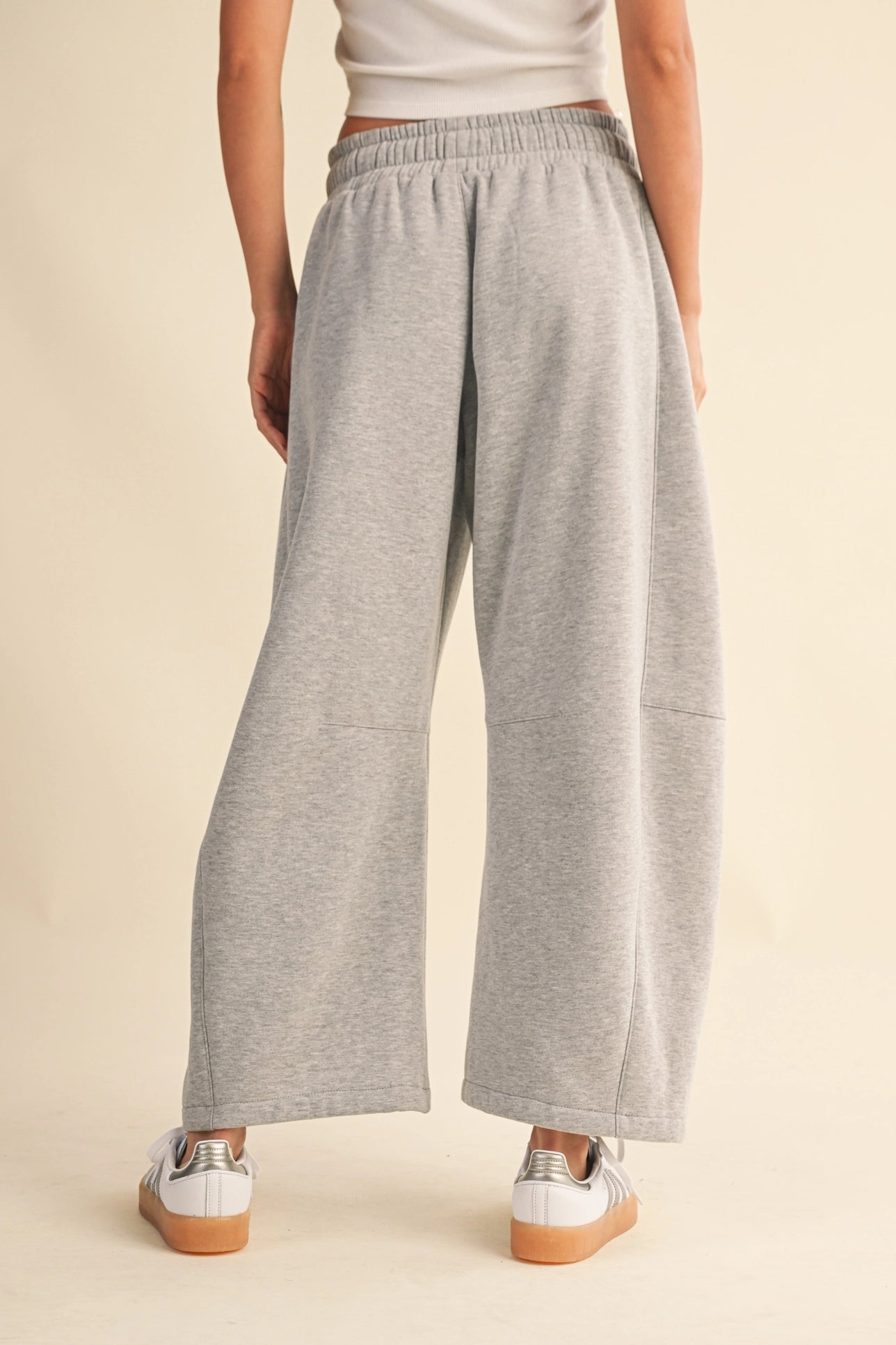 Barrel Sweatpants - Heather Grey