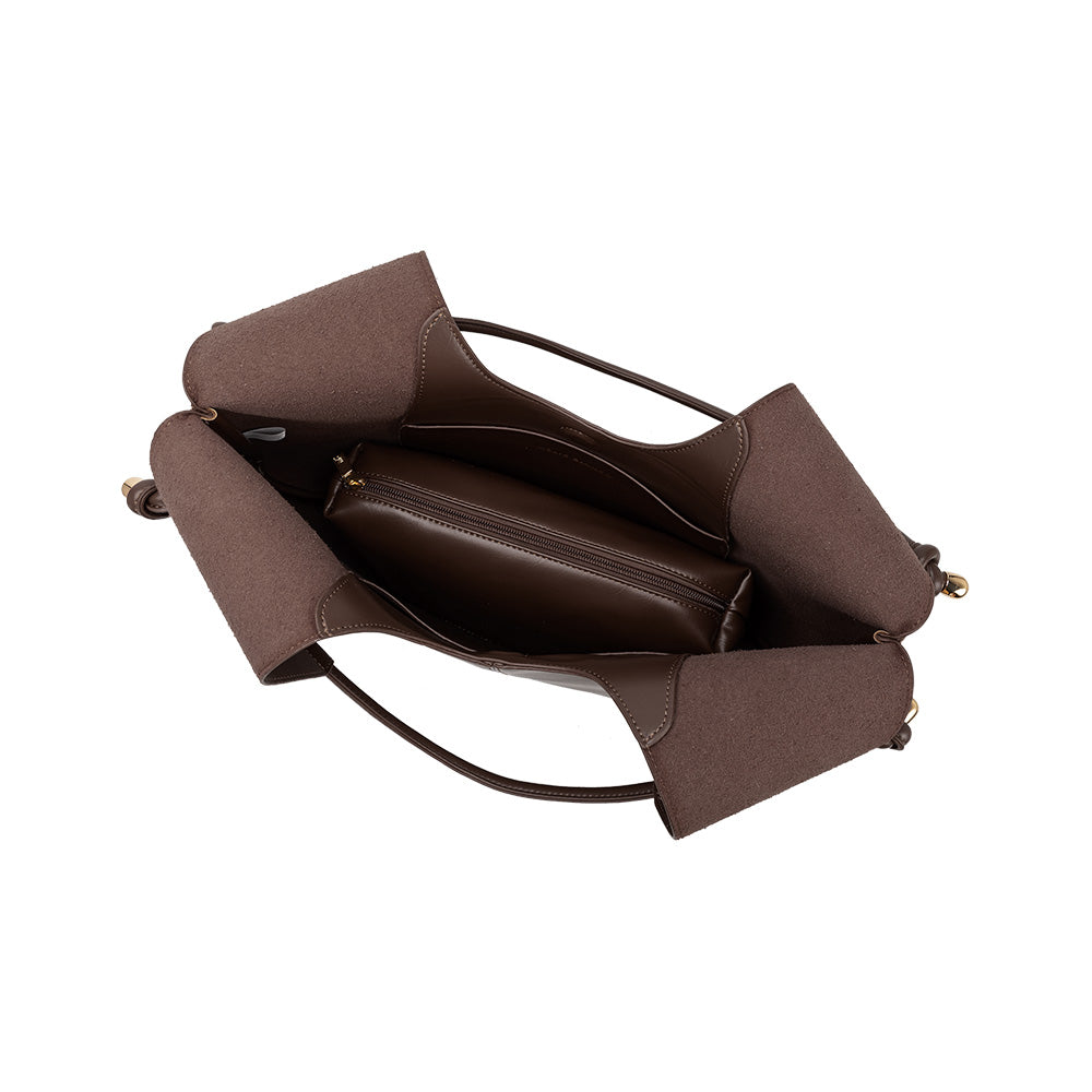 Melie Bianco - Tracy Shoulder Bag - Espresso