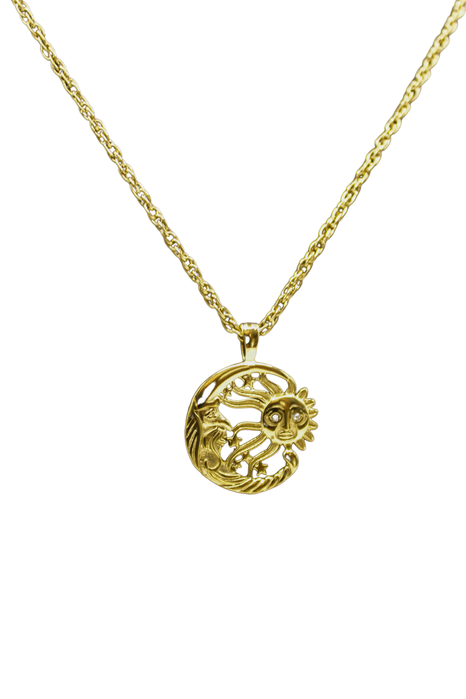 18K Noelle Sun Necklace