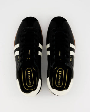 Coolway - Mile Sneakers - Black Leather