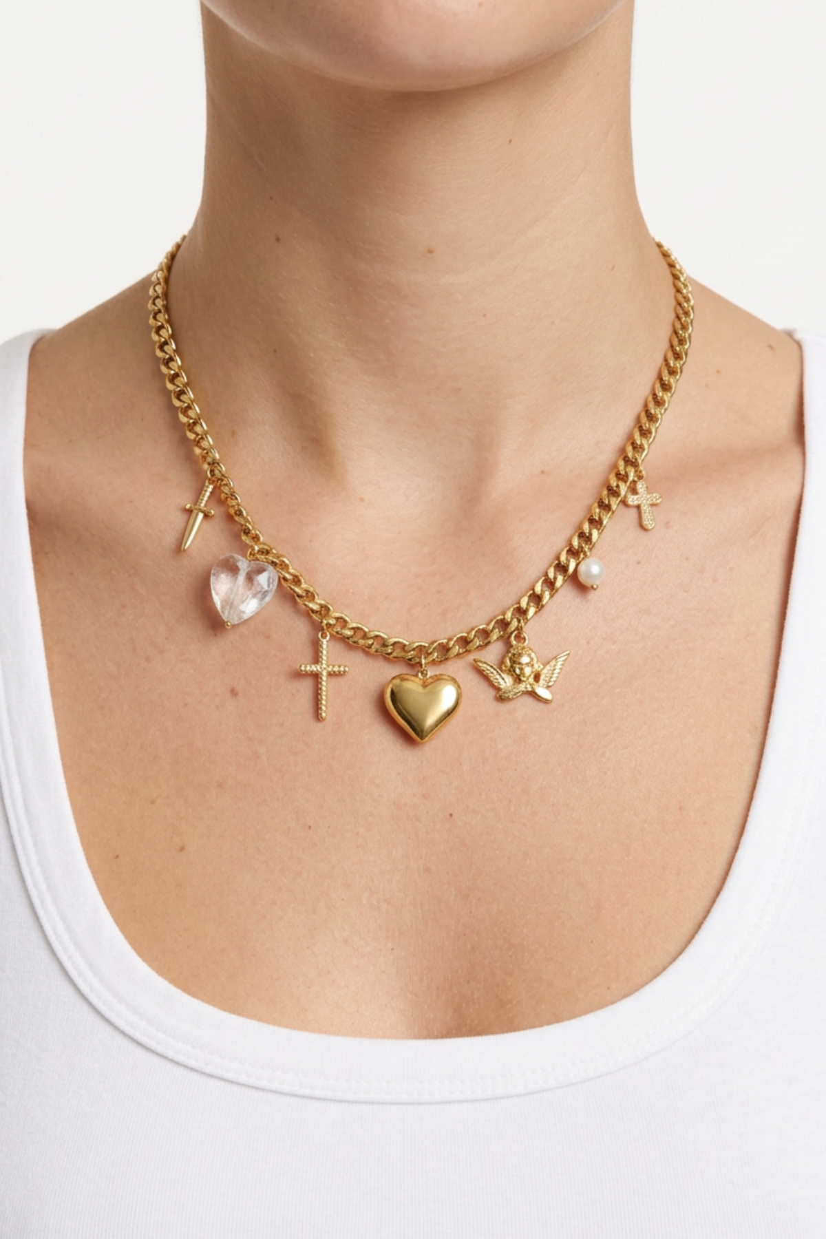 18K Nina Charm Necklace