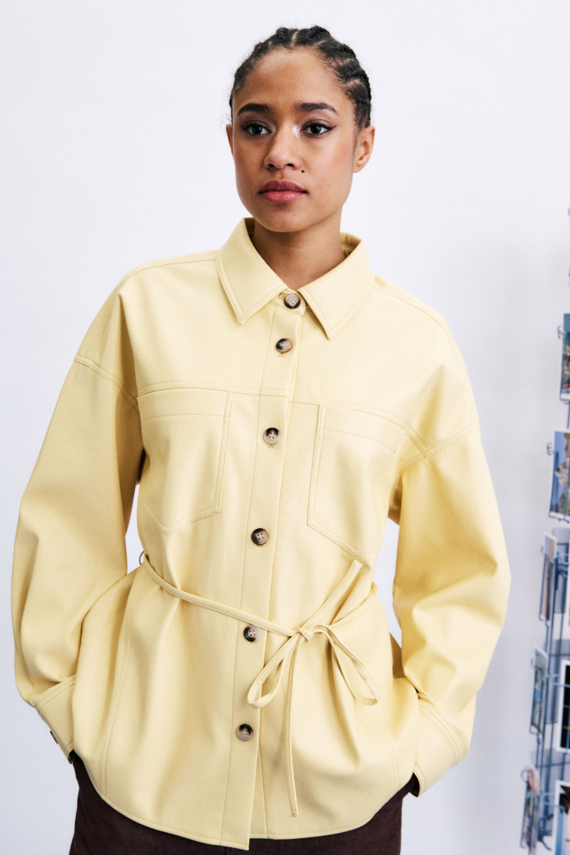FRNCH Takayama Shirt - Butter