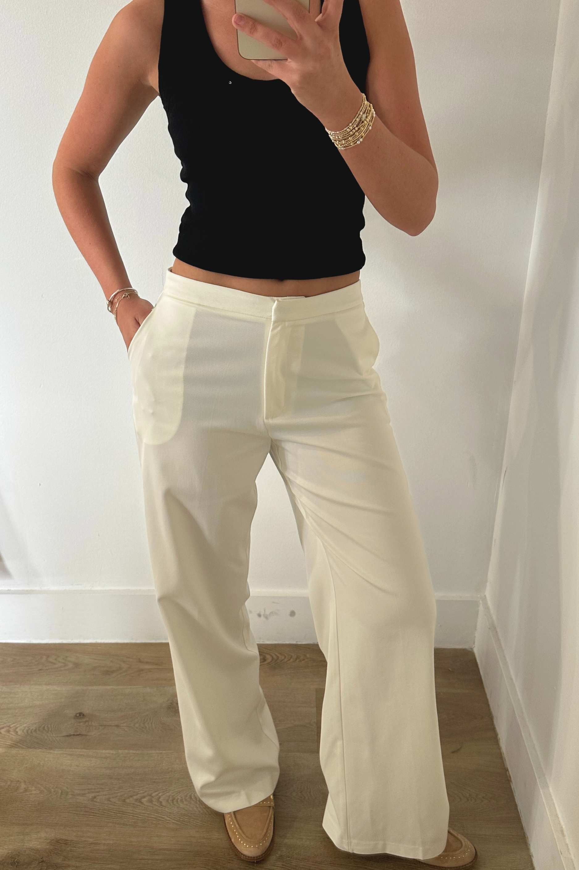 Valli Pants - White
