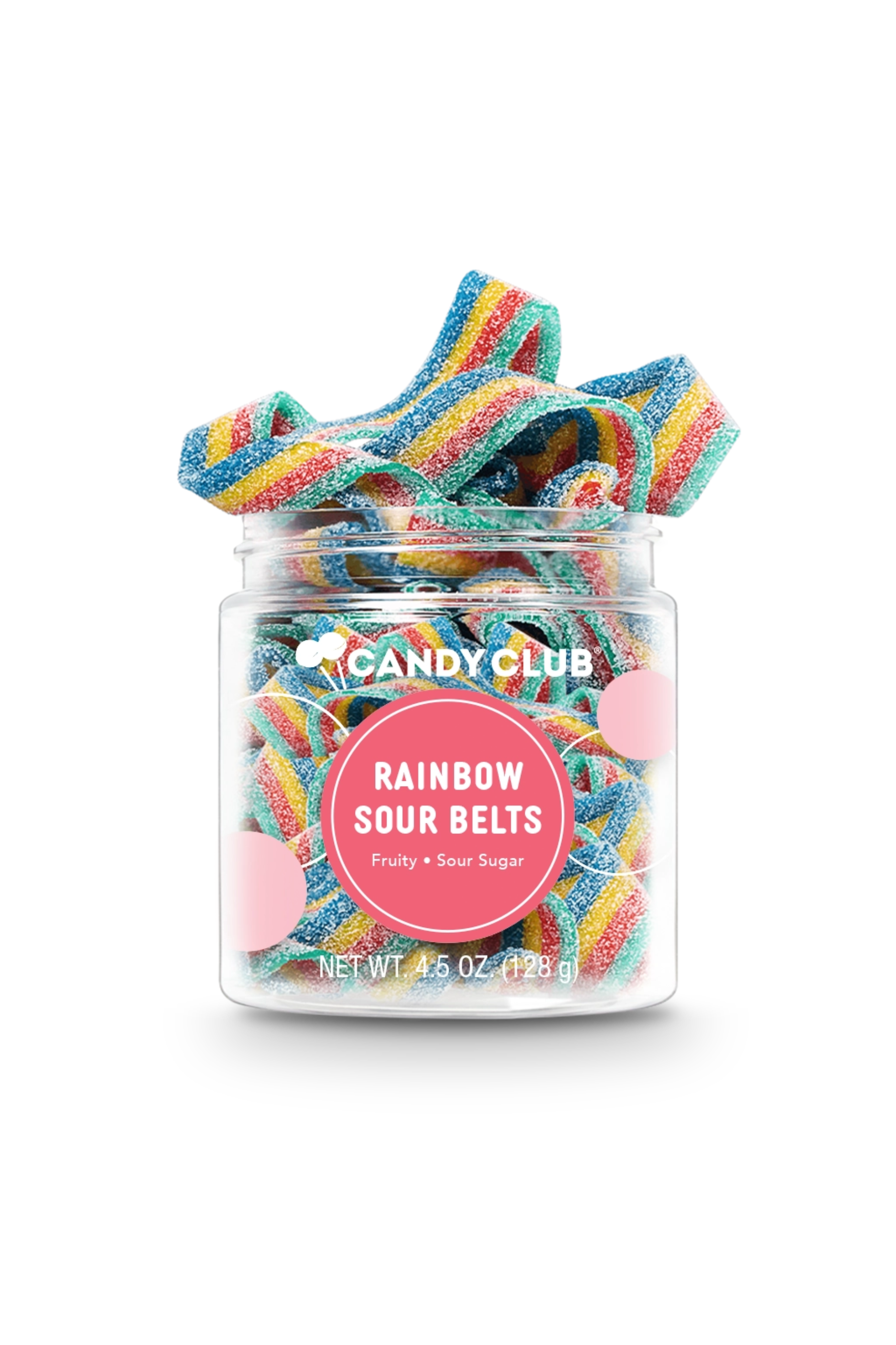 Candy Club - Rainbow Sour Belts