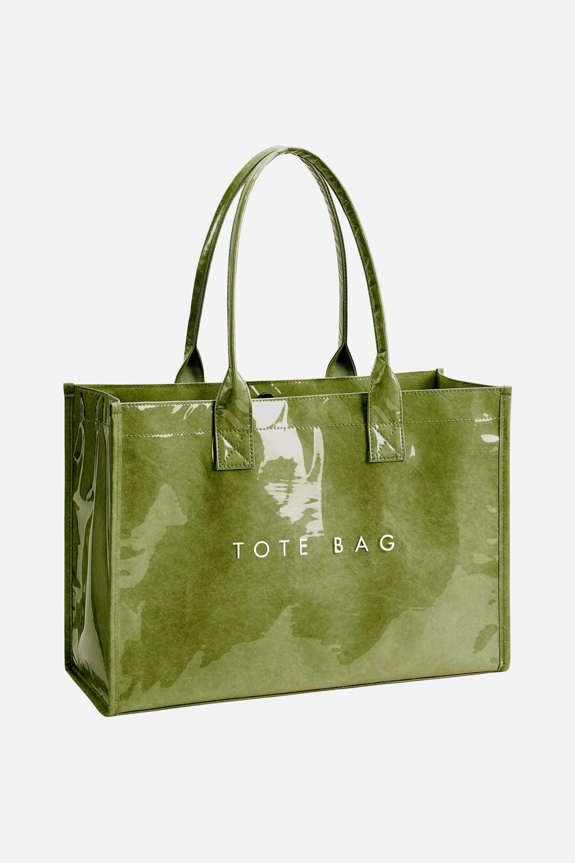 Square Tote Bag - Green