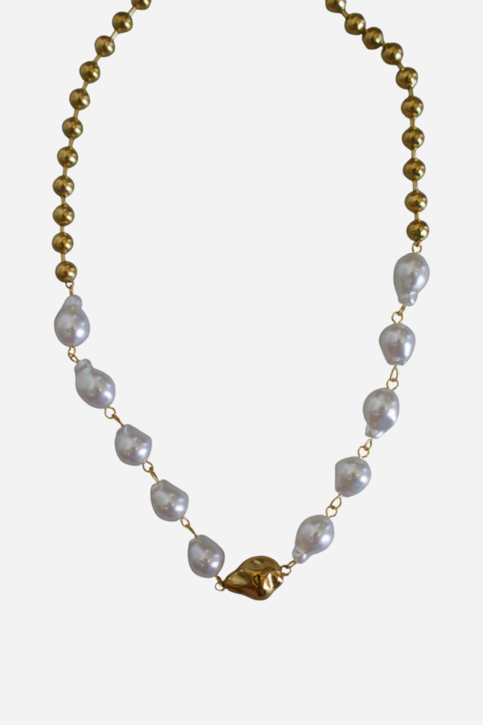 18K Kylie Pearl Necklace