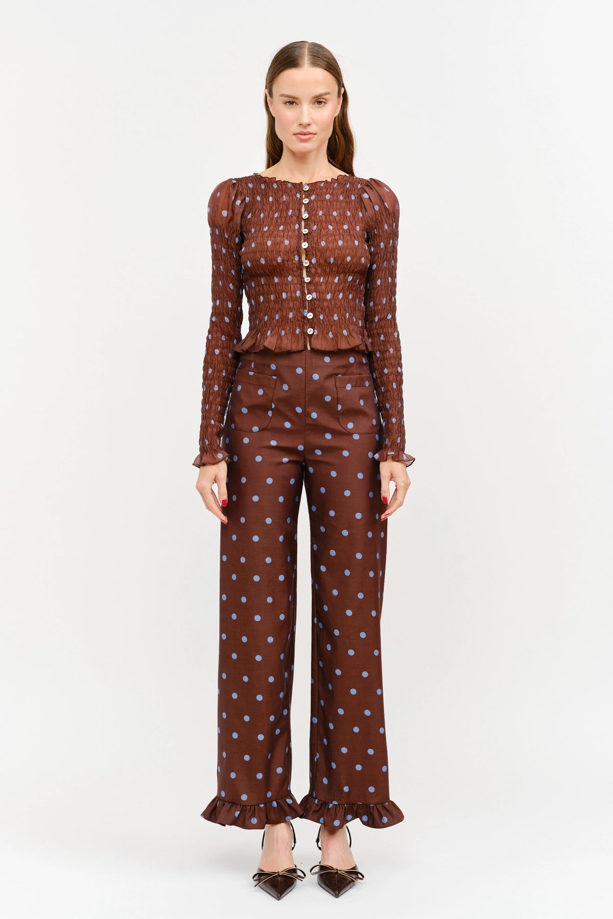 Paloma Pants - Brown