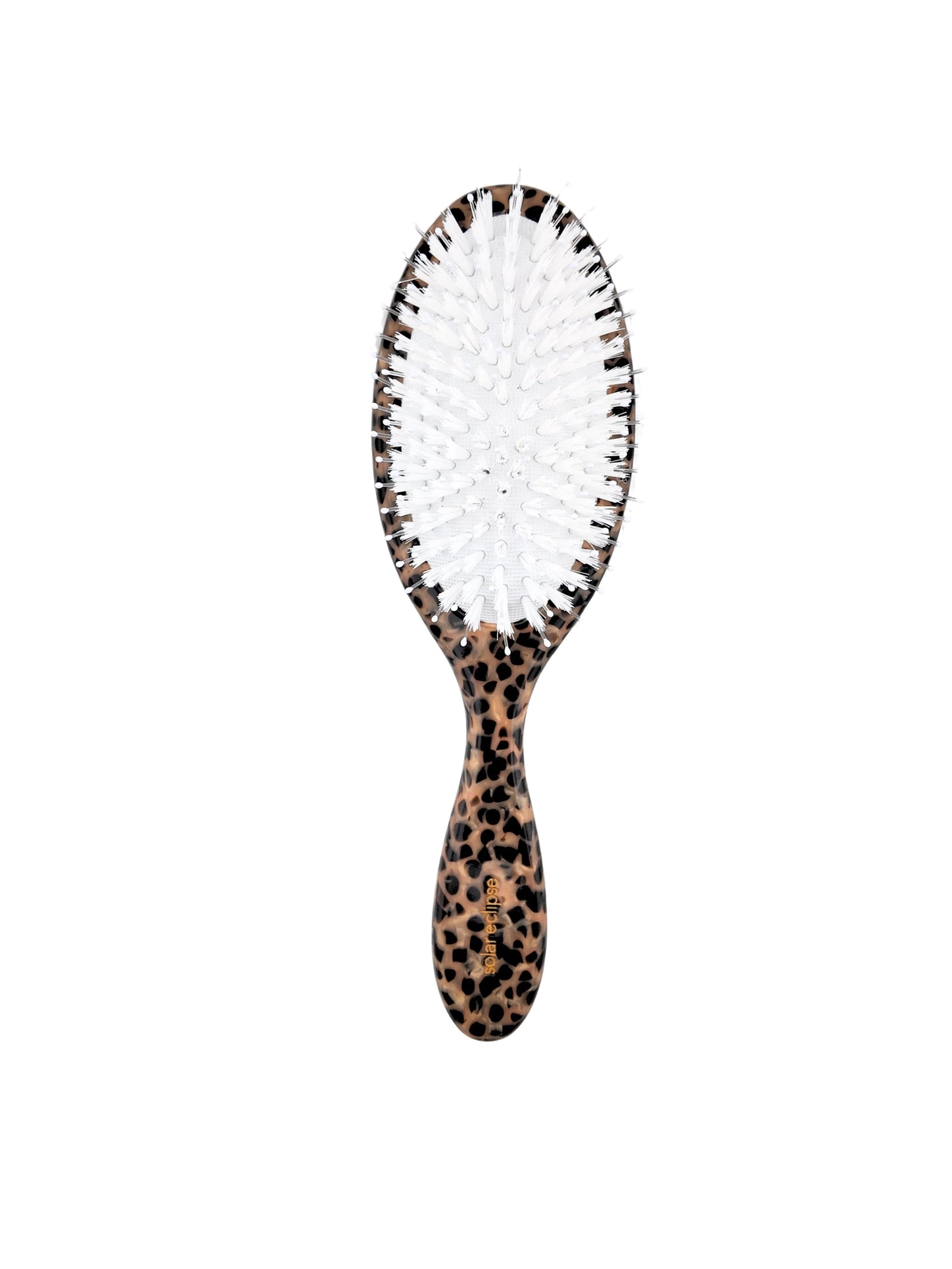 Leopard Bow Brush - Red