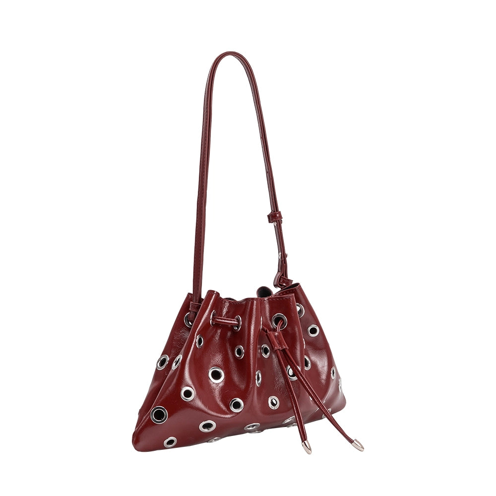 Melie Bianco - Paloma Shoulder Bag - Burgundy