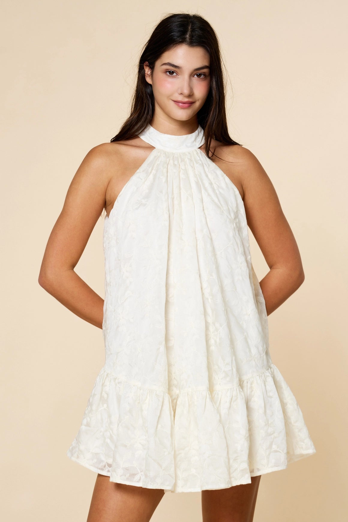 Darling Bow Mini Dress