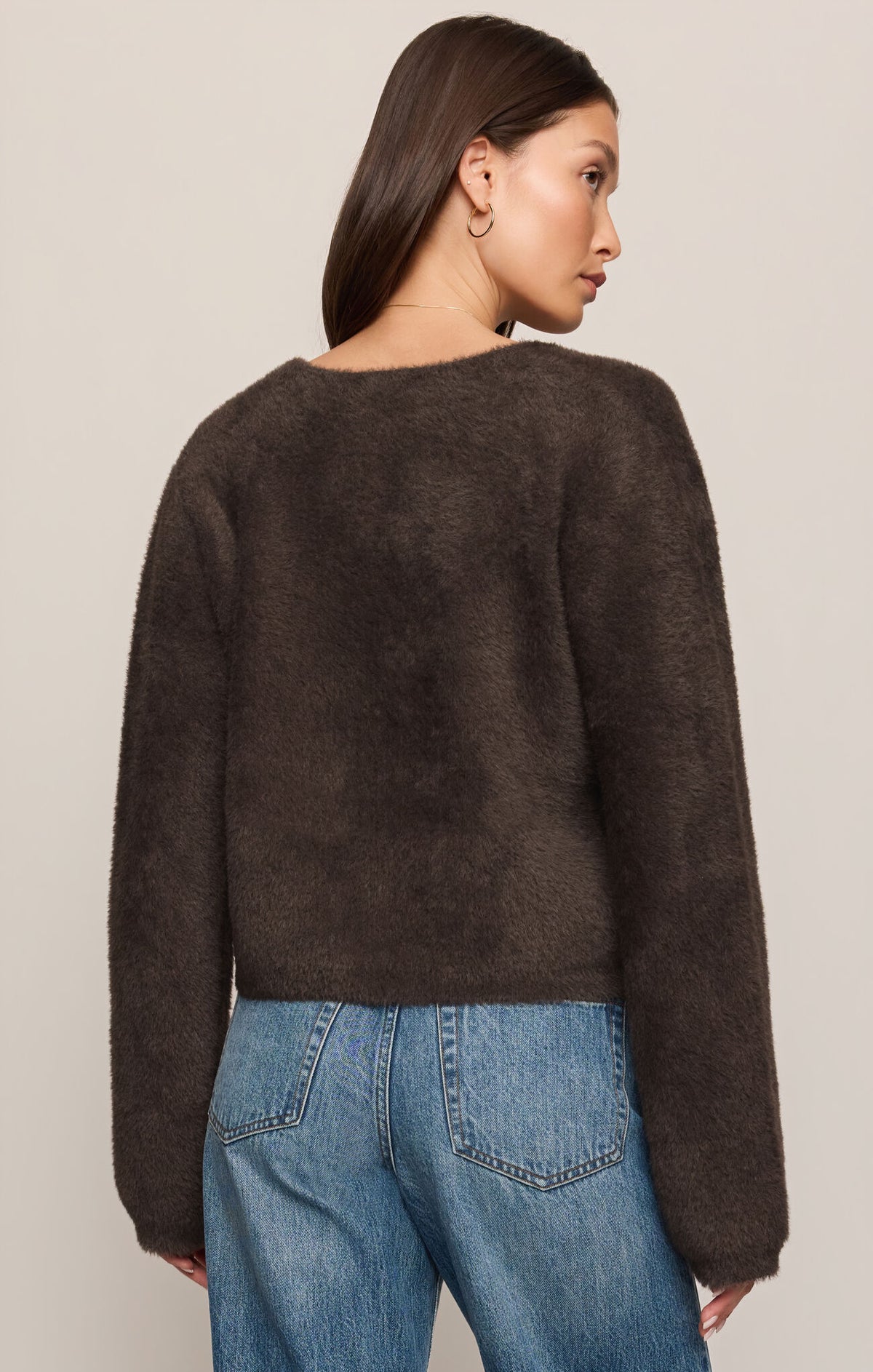 Z Supply - Winterglow Fluffy Cardigan - Cocoa Bean