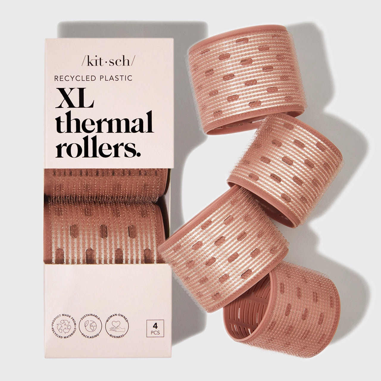 KITSCH XL Thermal Rollers - 4 pc