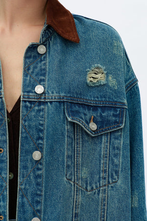 Loose Fitting Jean Jacket