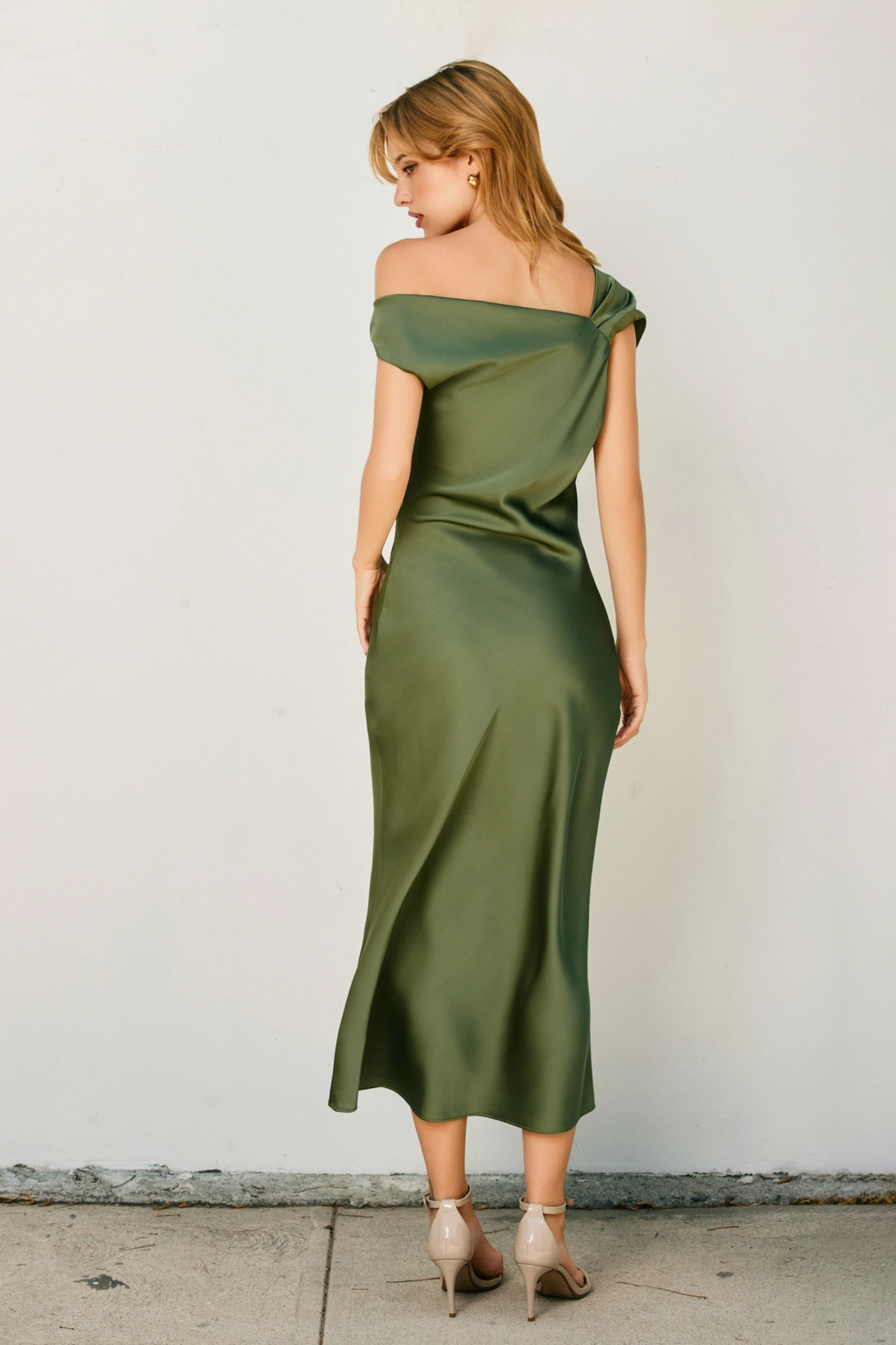 Camila Midi Dress - Green