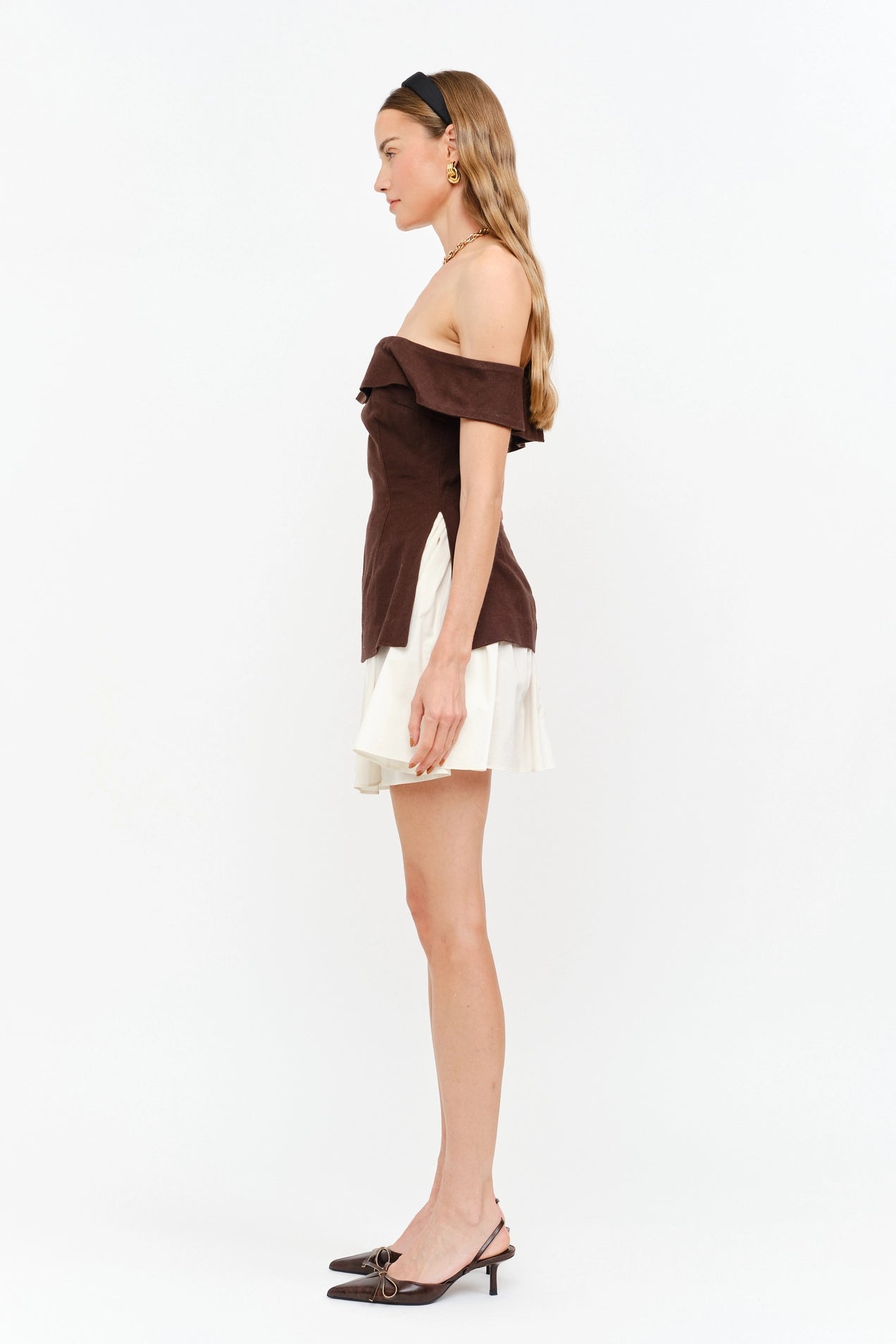 Valerie Dress - Brown