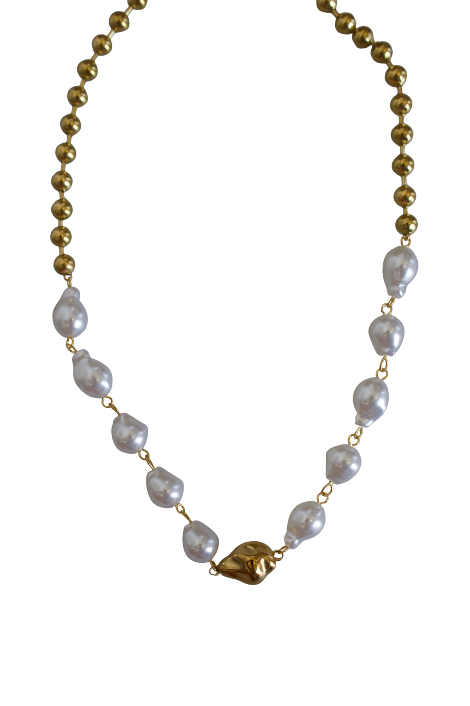 18K Kylie Pearl Necklace