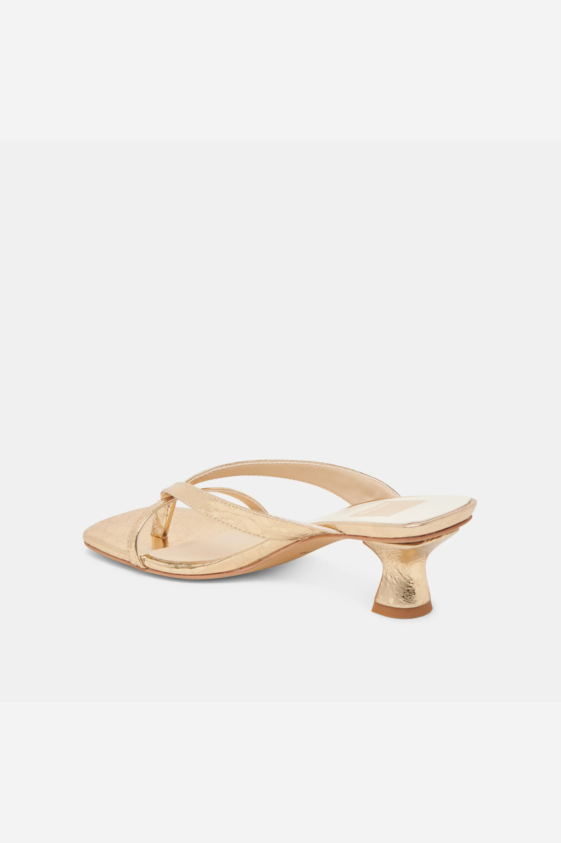 Dolce Vita Brevel Heels - Gold Leather
