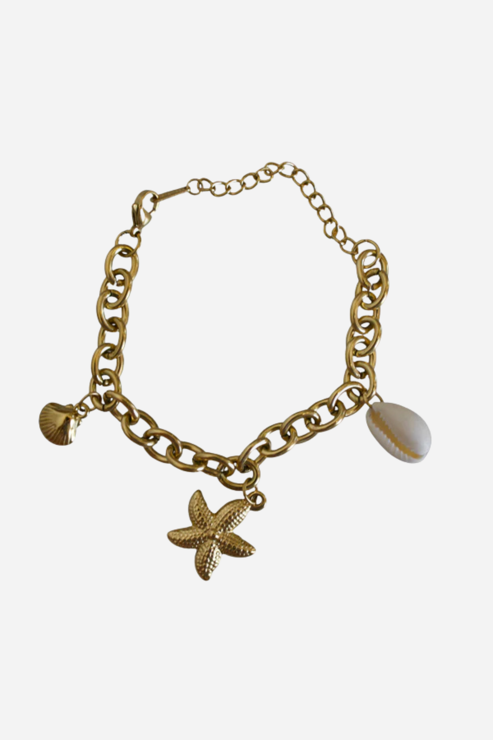 18K Lucy Starfish Charm Bracelet