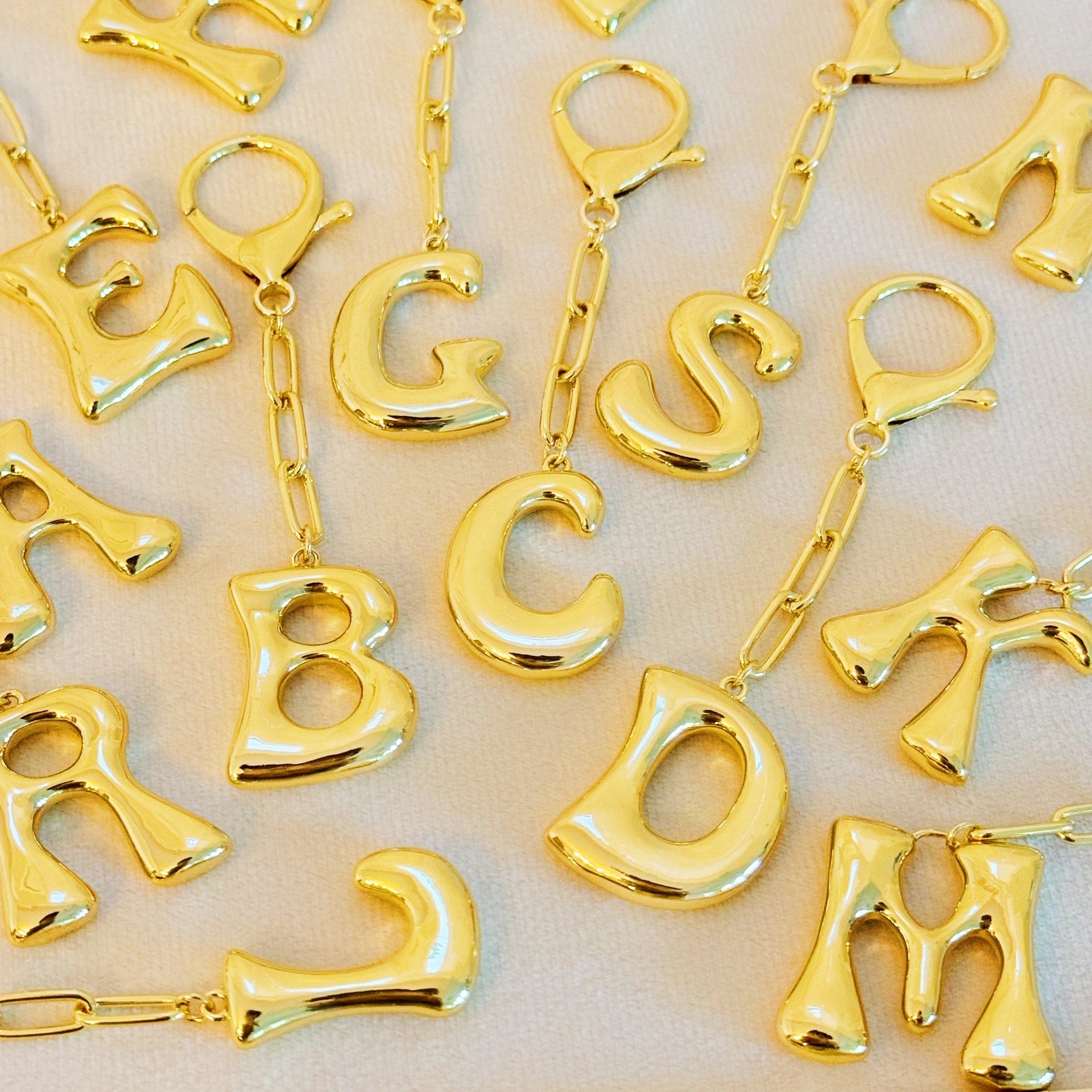 Whimsy Balloon Initial Charm