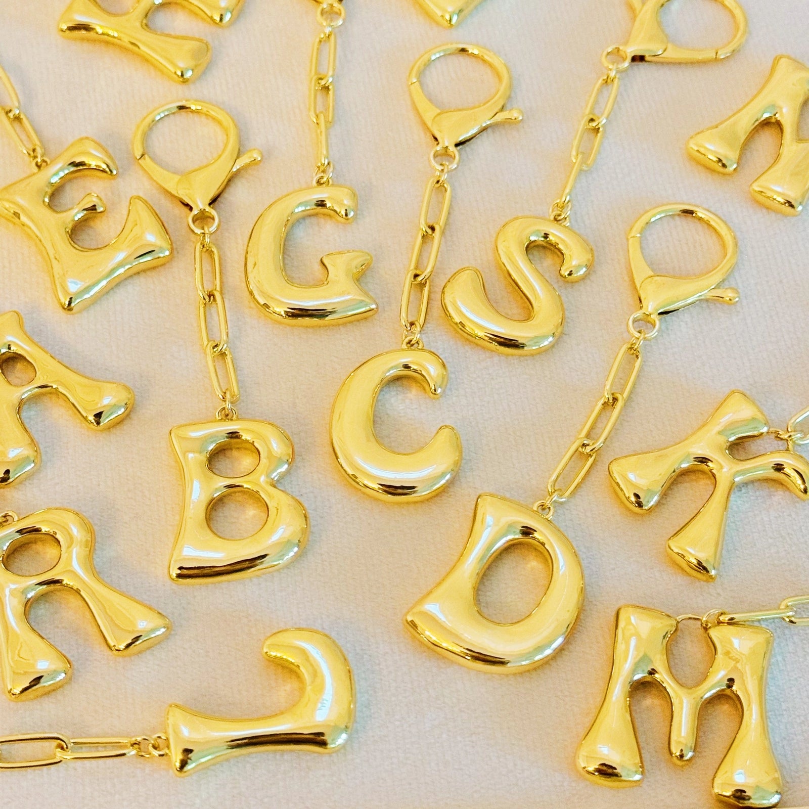 Whimsy Balloon Initial Charm