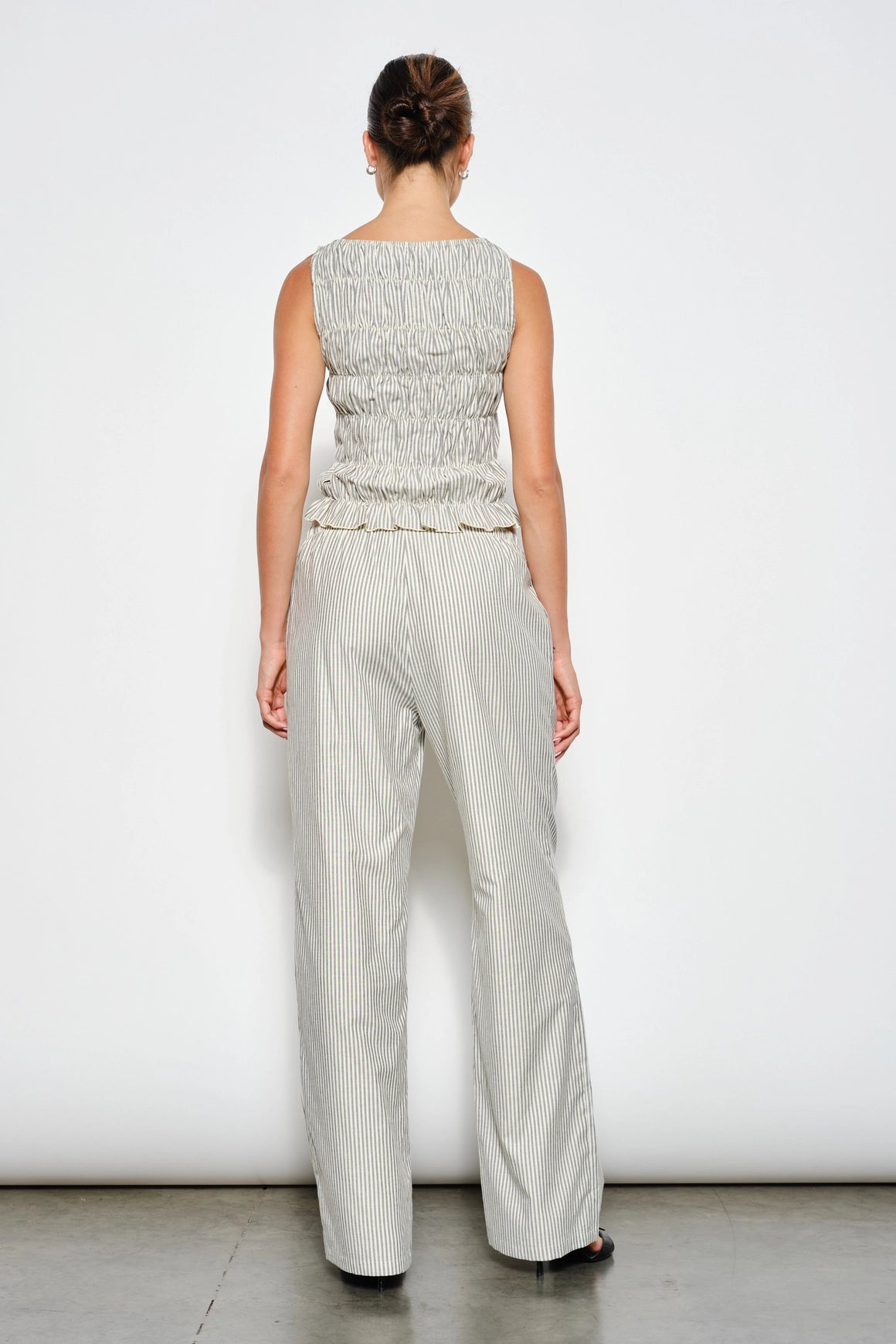 Posey Smocked Top - Black Multi