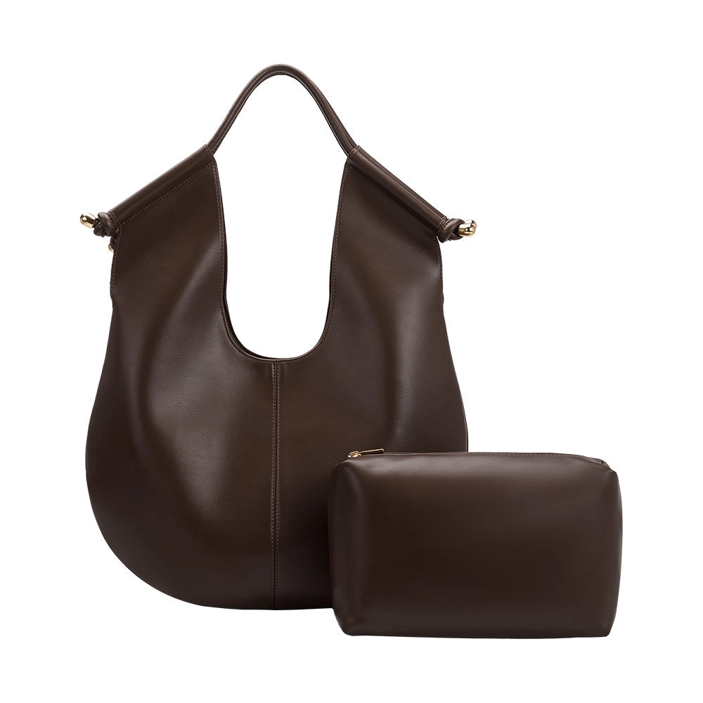 Melie Bianco - Tracy Shoulder Bag - Espresso