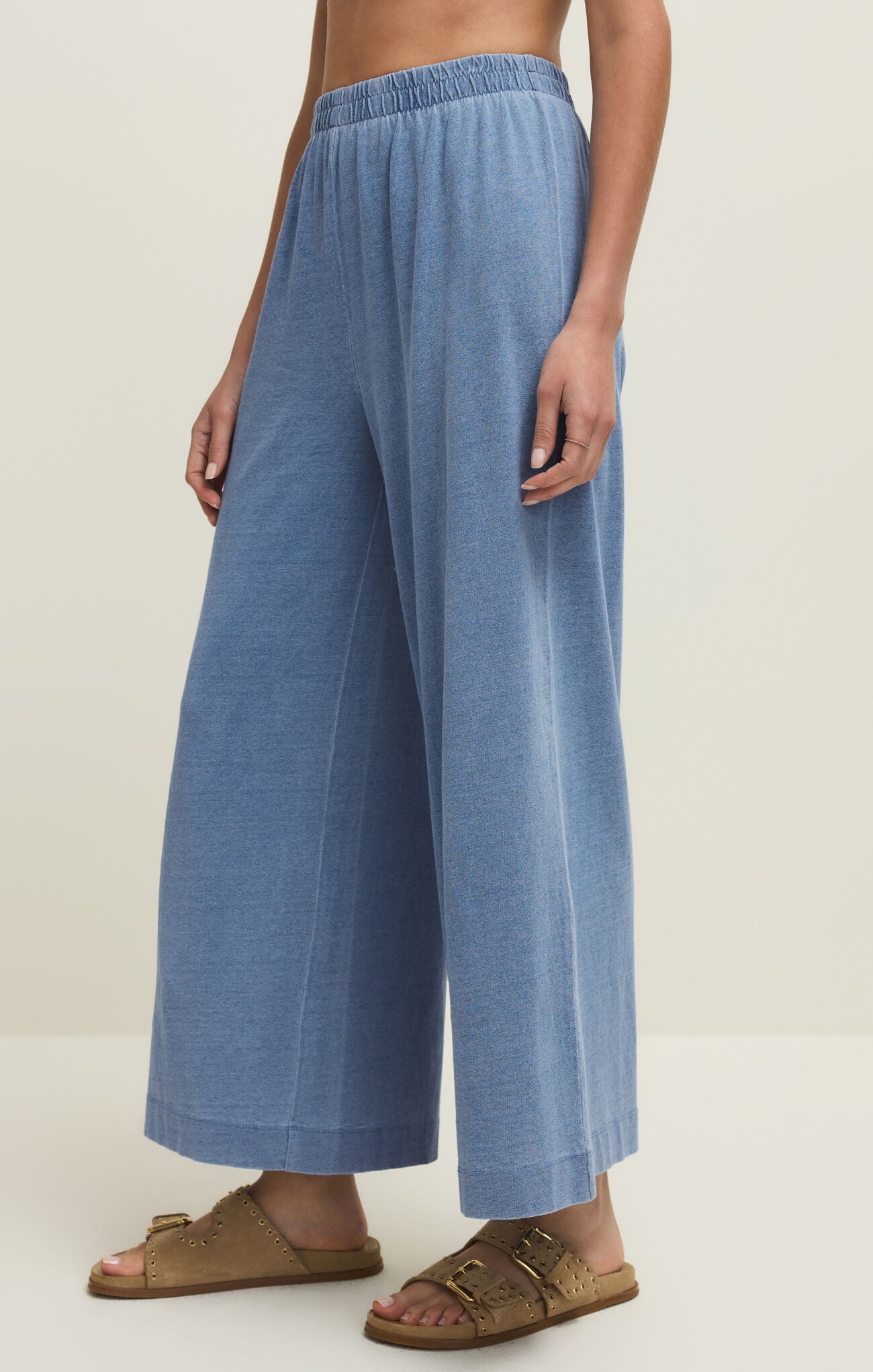 Z Supply Scout Jersey Denim Pant - Santorini Indigo