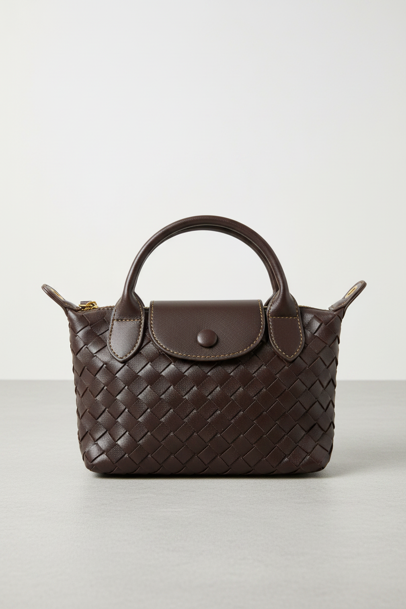 Espresso Woven Mini Bag
