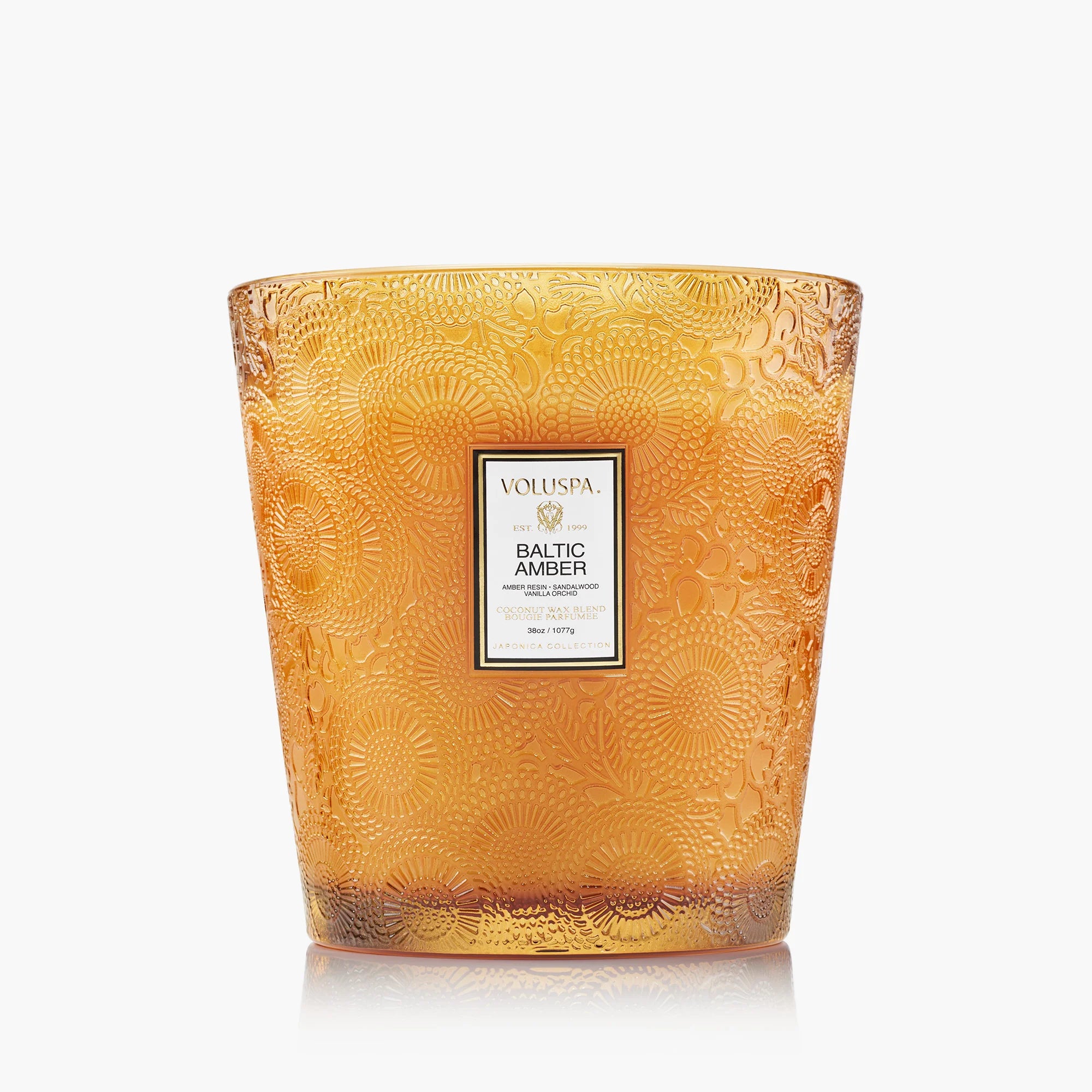 Voluspa 3 Wick Hearth Candle - Baltic Amber