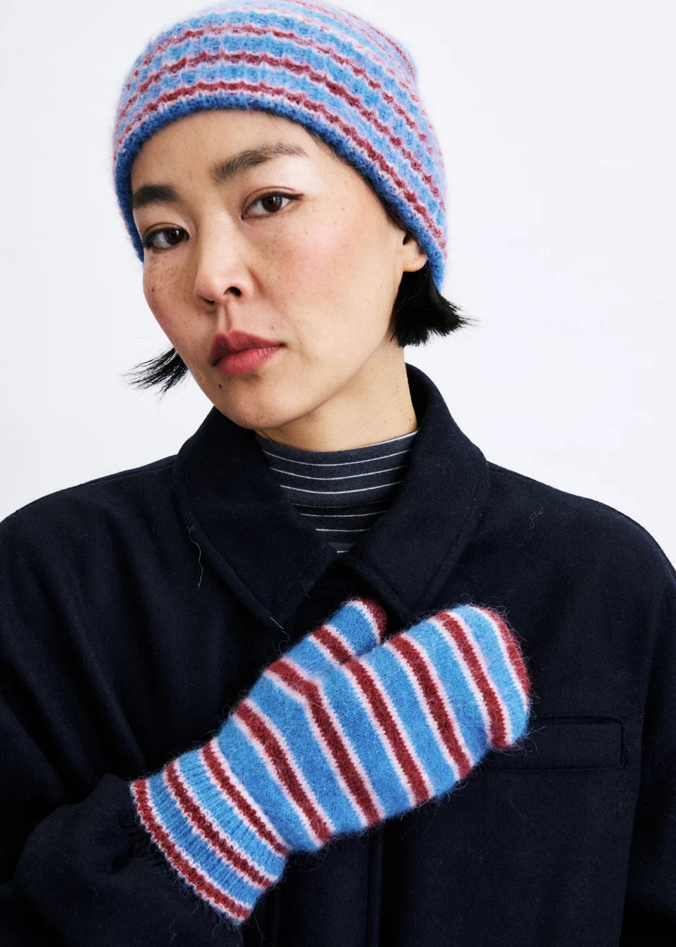 FRNCH - Lee Mittens - Blue