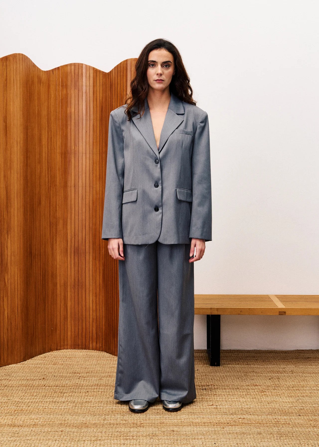 FRNCH Berlioz Blazer - Grey