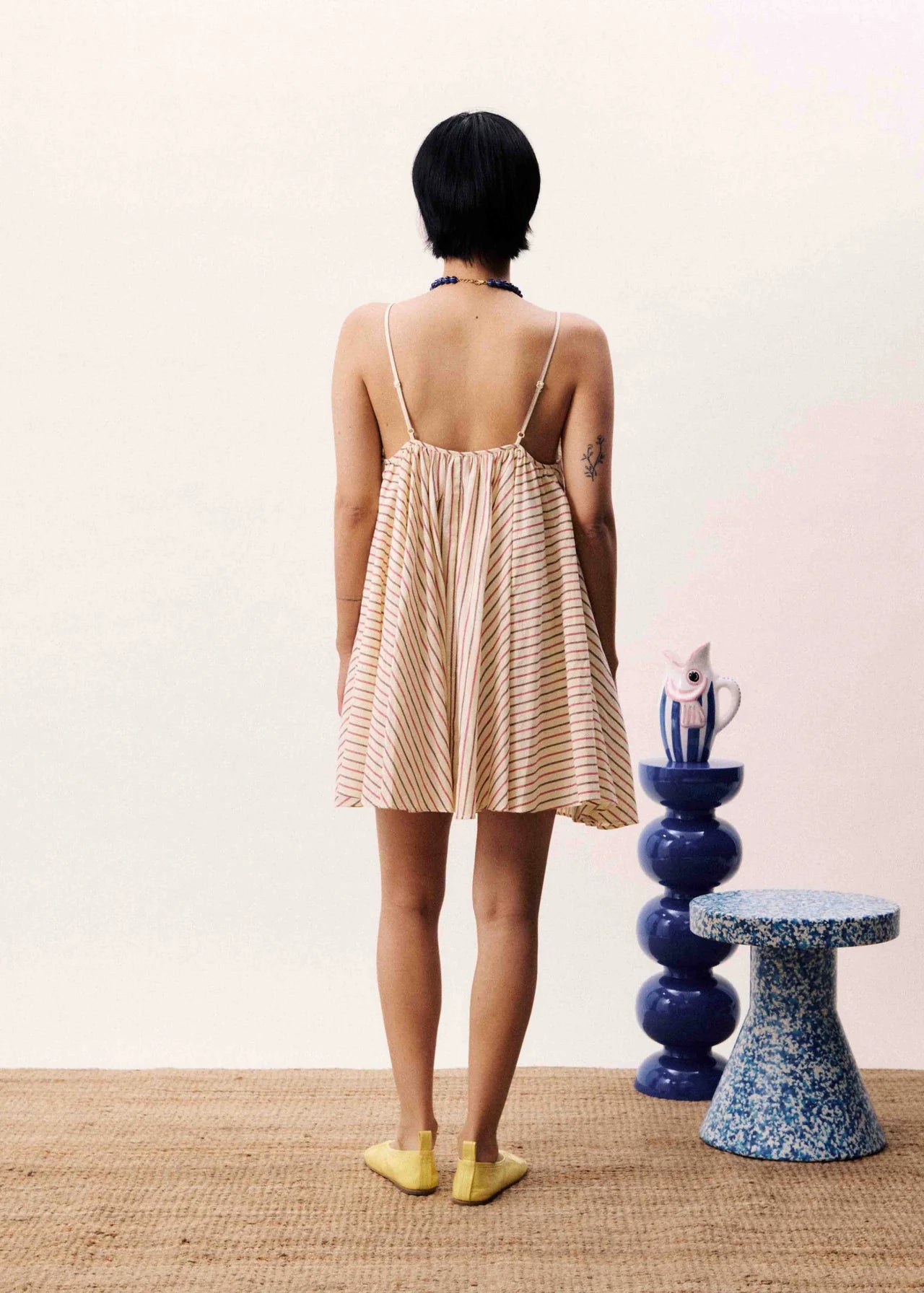 FRNCH Poroa Dress - Butter