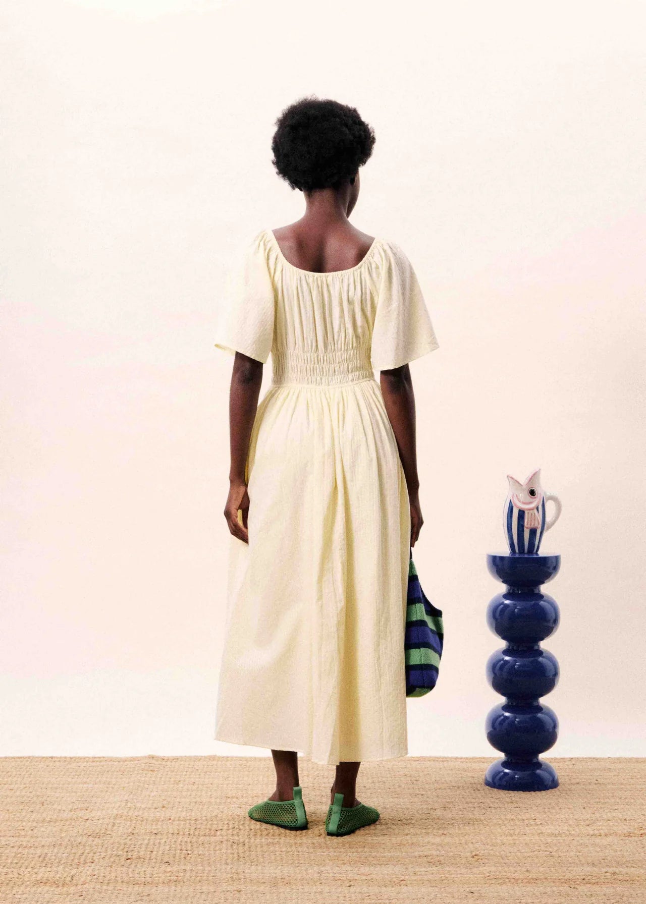 FRNCH Yemanja Dress - Butter