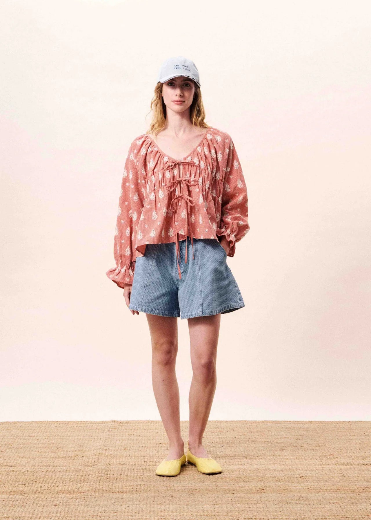 FRNCH Maui Blouse