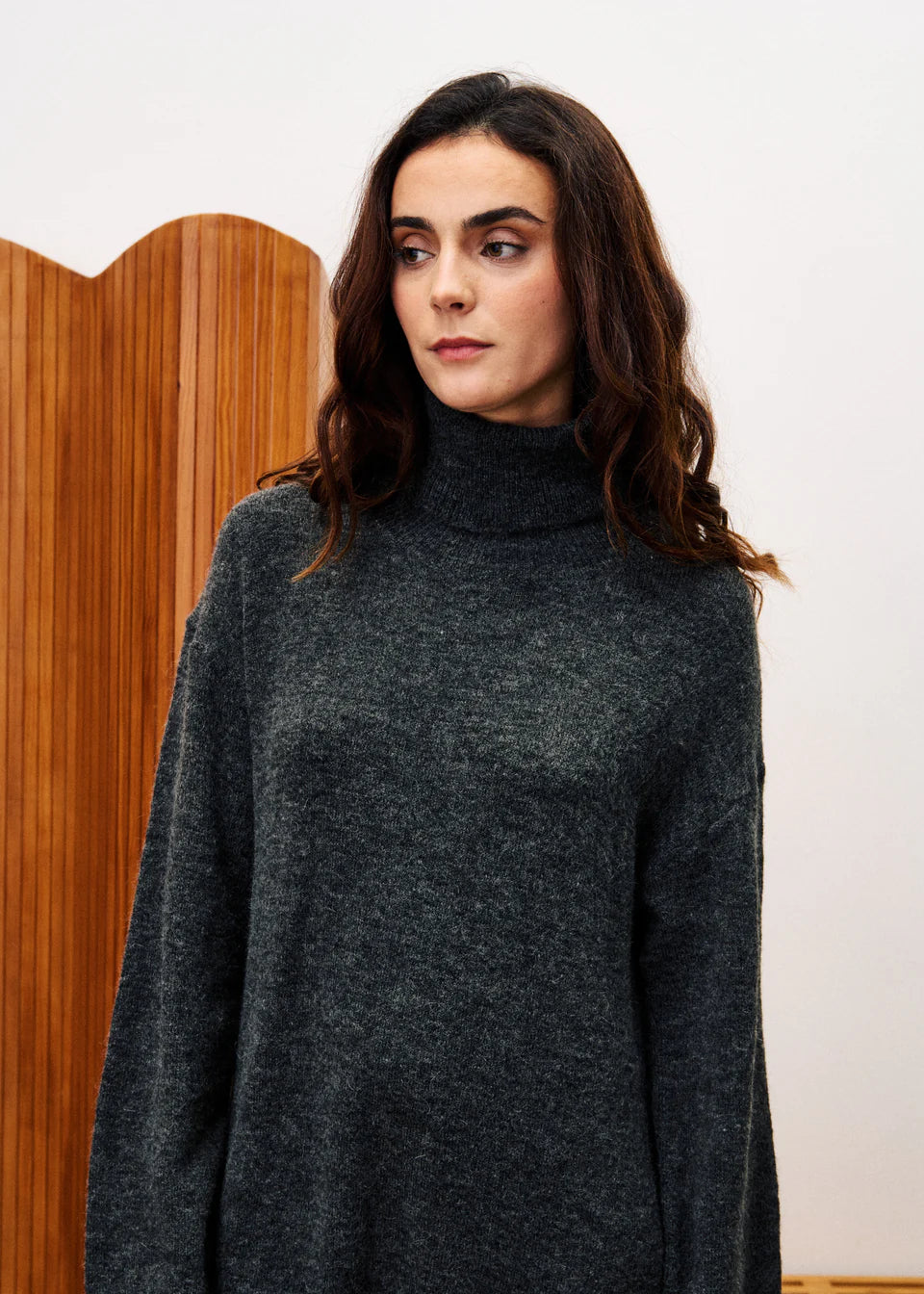 FRNCH Rooibos Dress - Grey