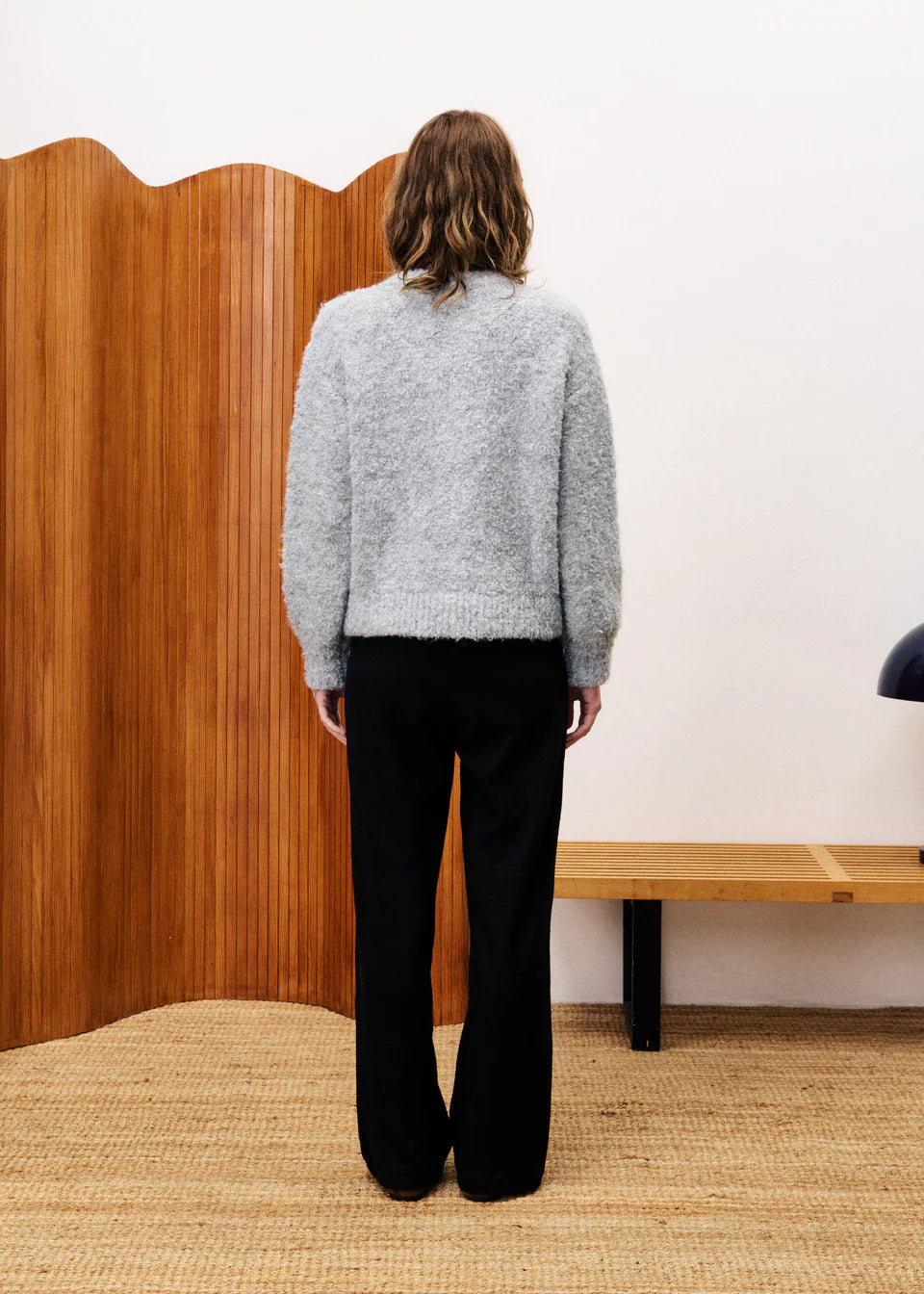 FRNCH Selkirk Cardigan - Grey