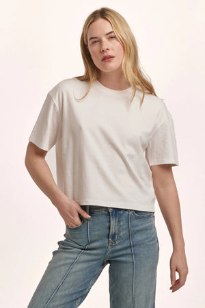 Maddox Jersey Tee - White