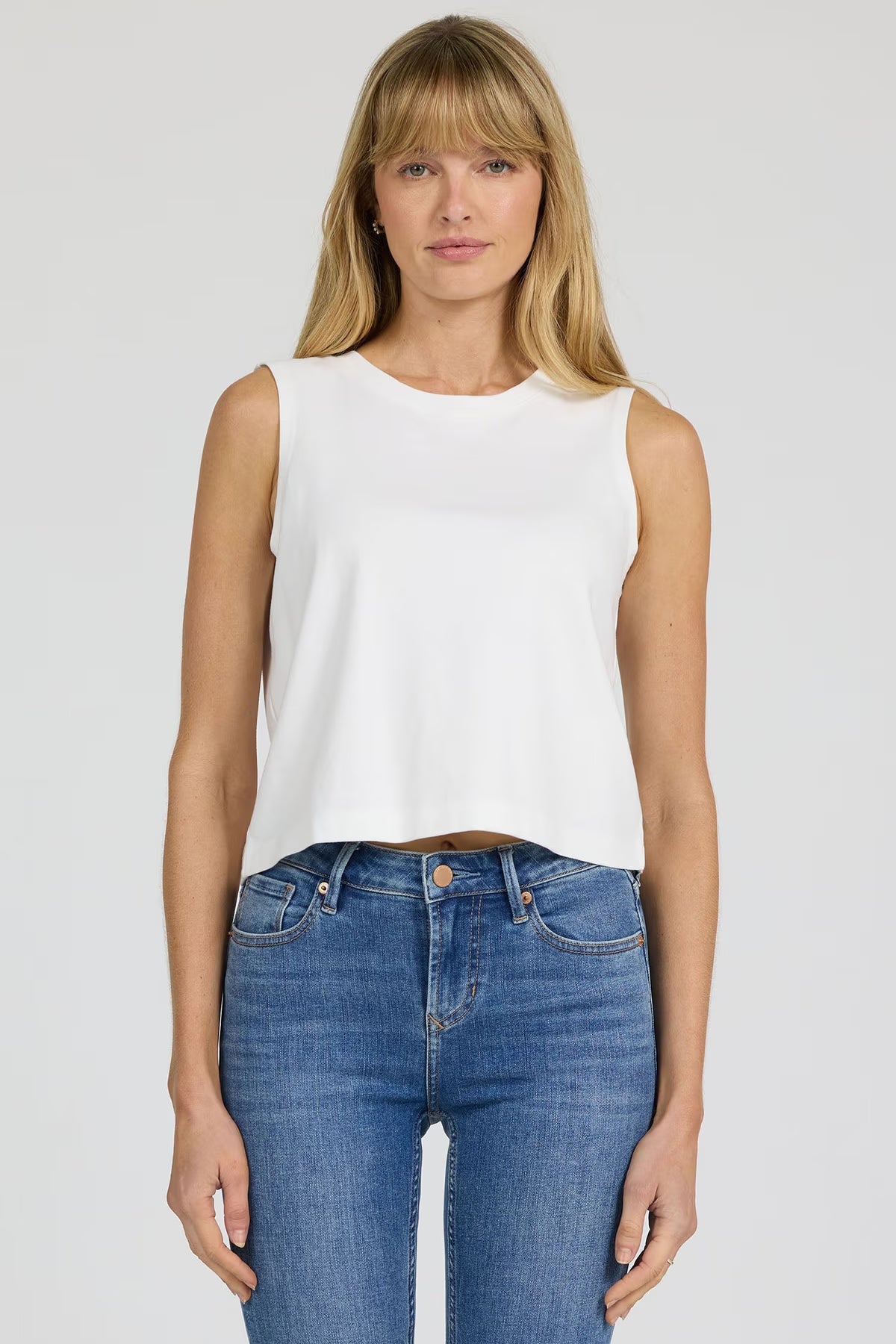 Jett Tank Top - White