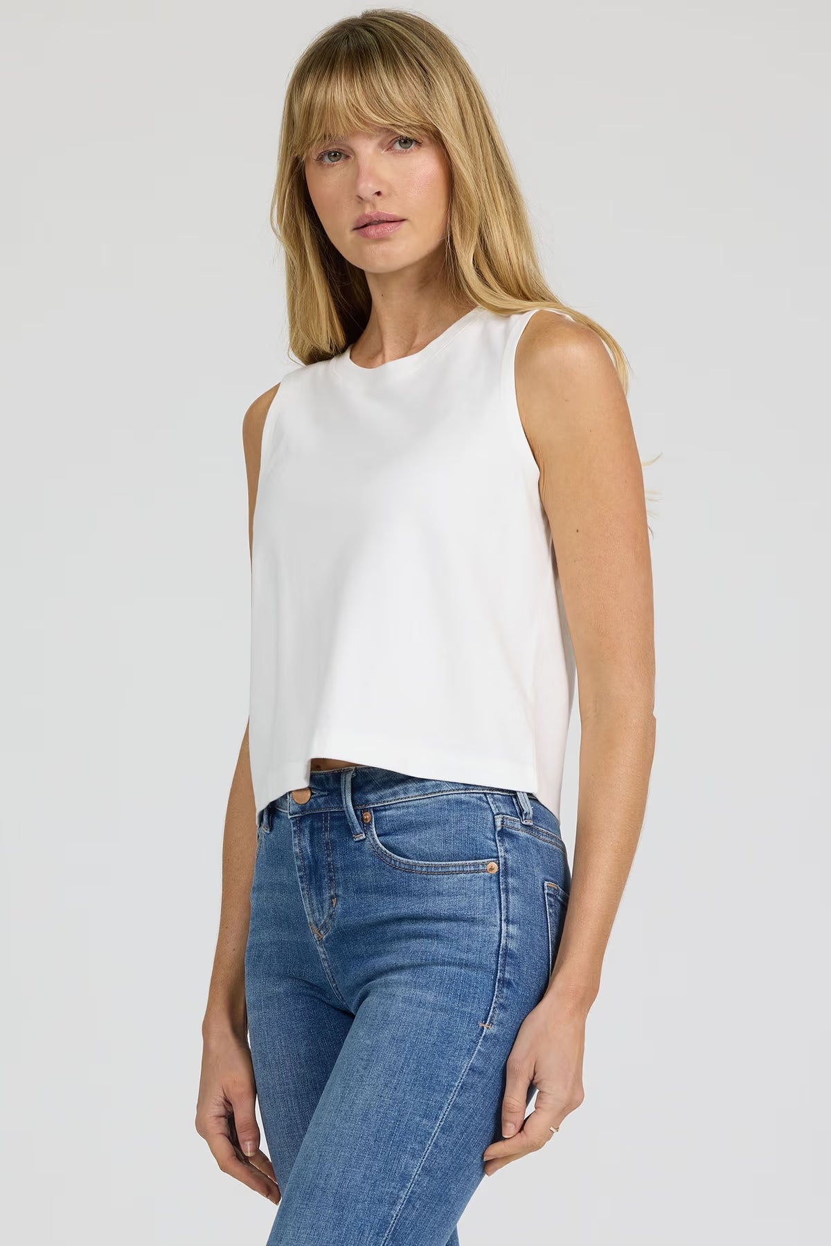 Jett Tank Top - White