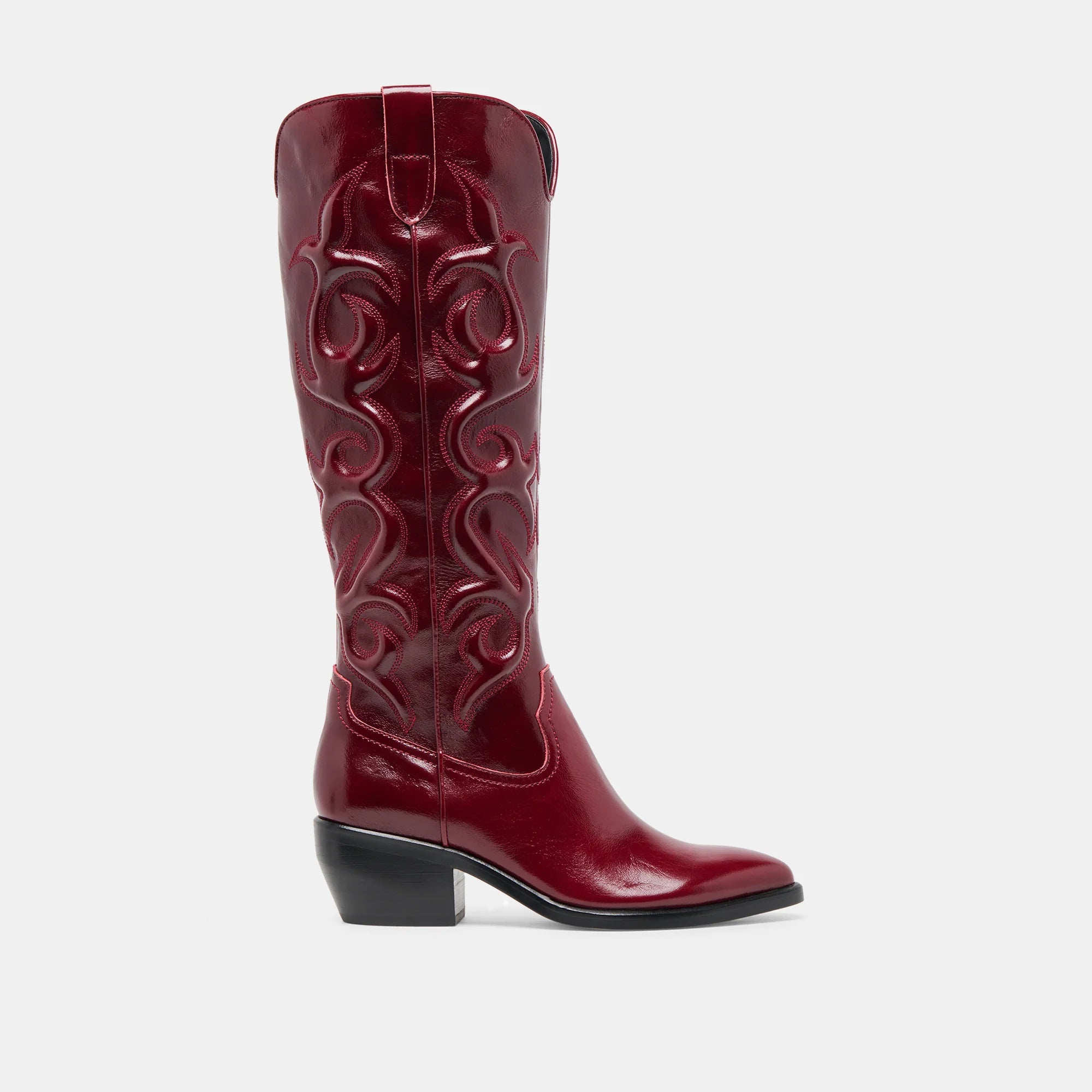 Dolce Vita Mirla Boots - Oxblood Leather