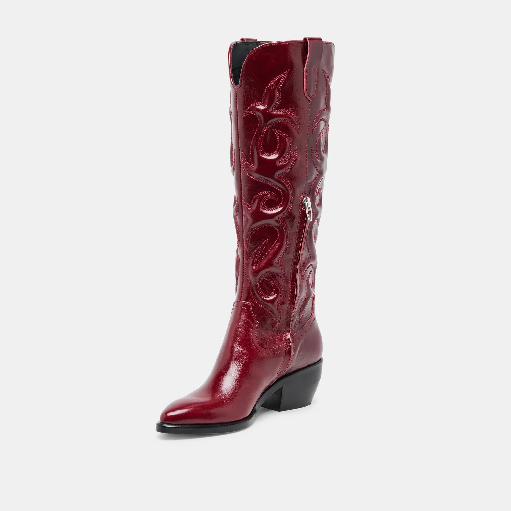 Dolce Vita Mirla Boots - Oxblood Leather