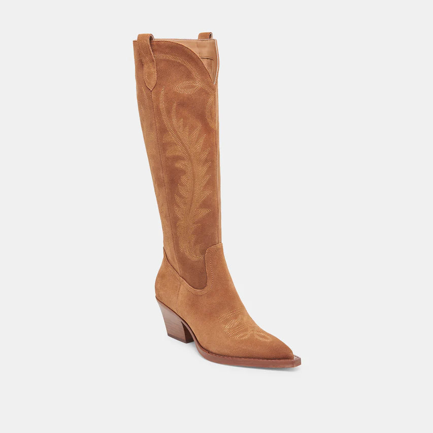 Dolce Vita Ryatt Boots - Pecan Suede